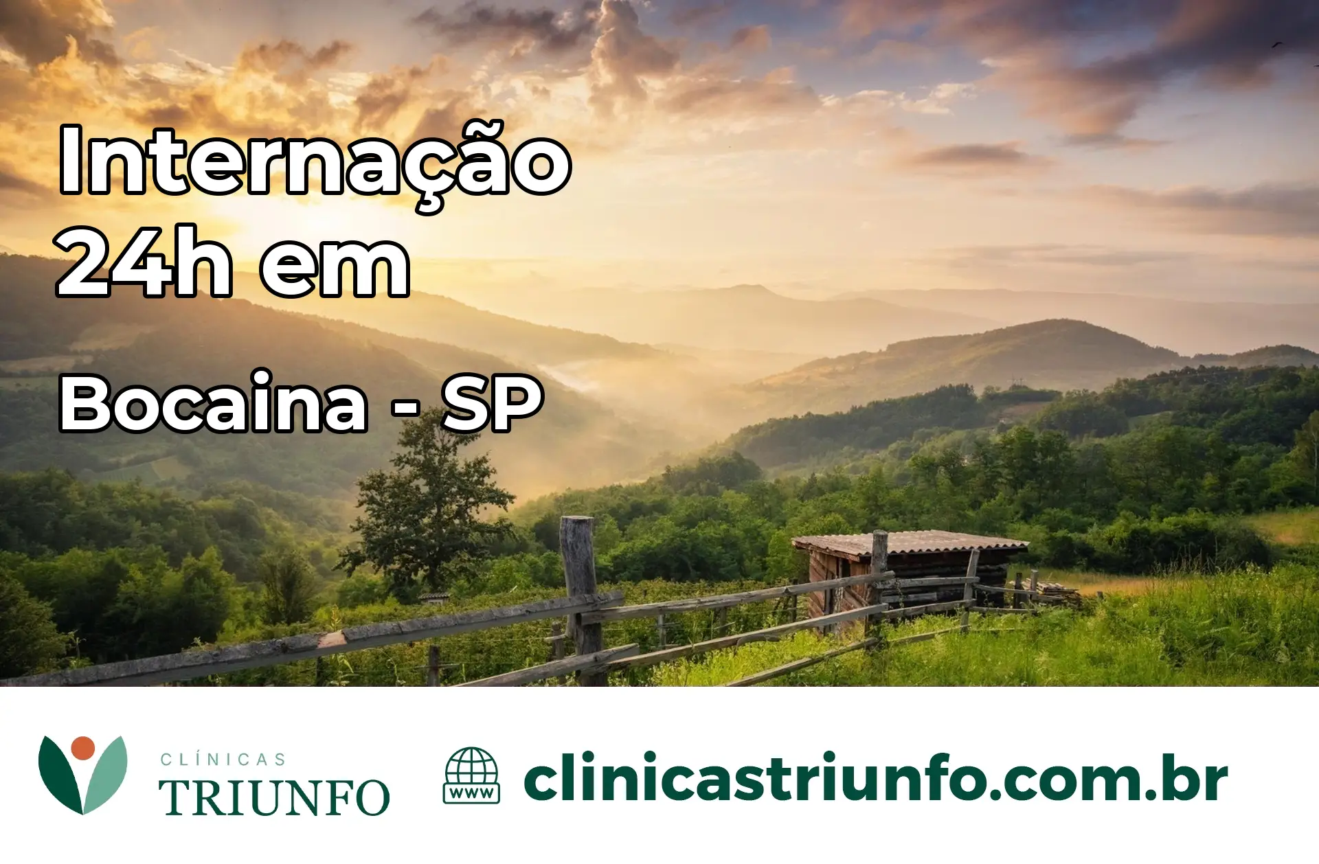 Internação 24 horas em Bocaina – SP