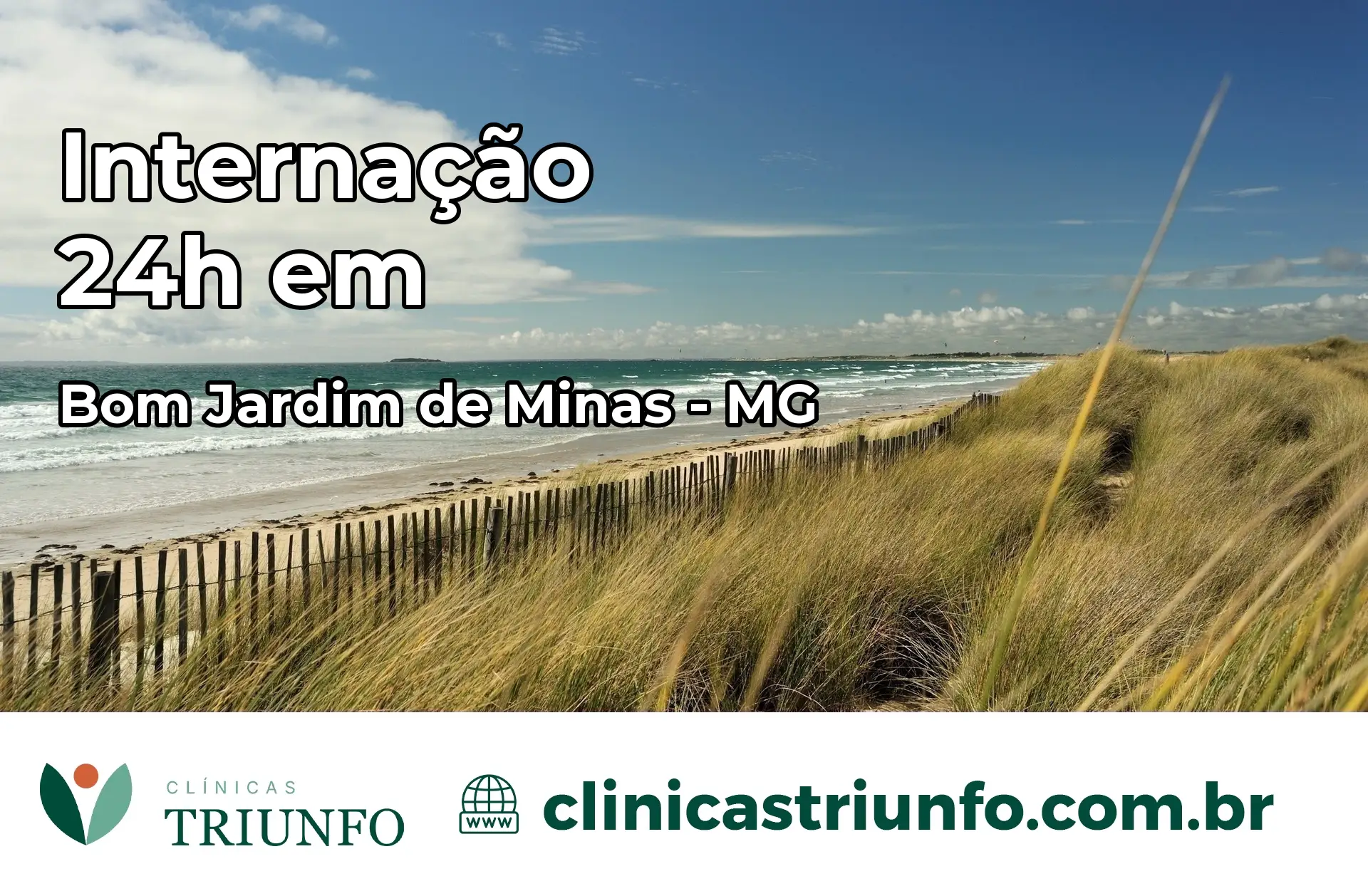 Internação 24 horas em Bom Jardim de Minas – MG