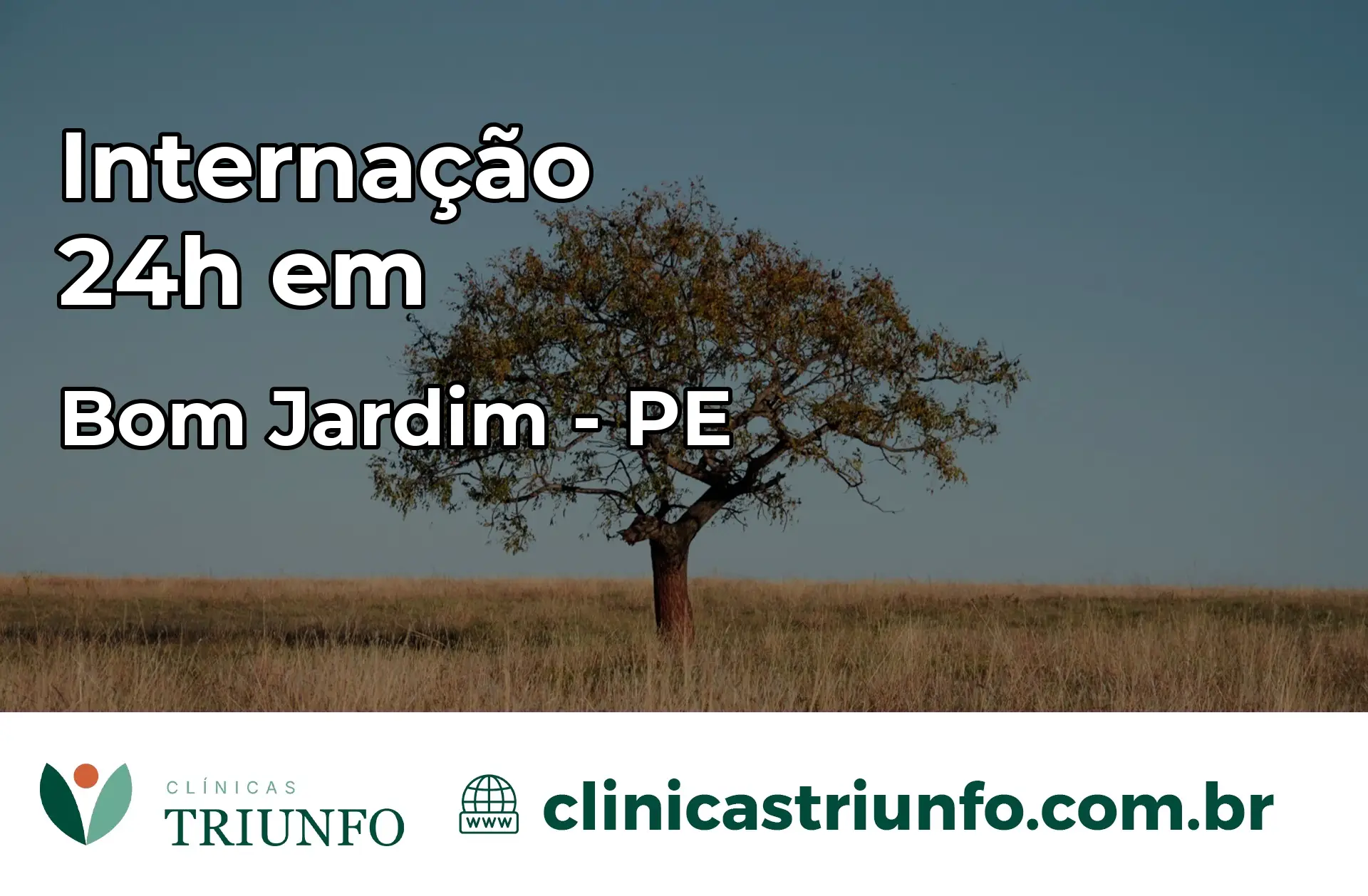 Internação 24 horas em Bom Jardim – PE
