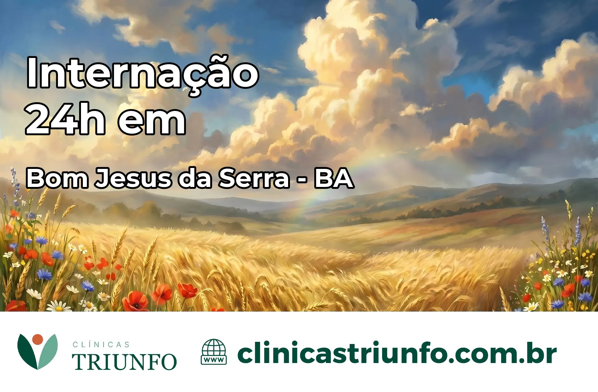 Internação 24 horas em Bom Jesus da Serra – BA
