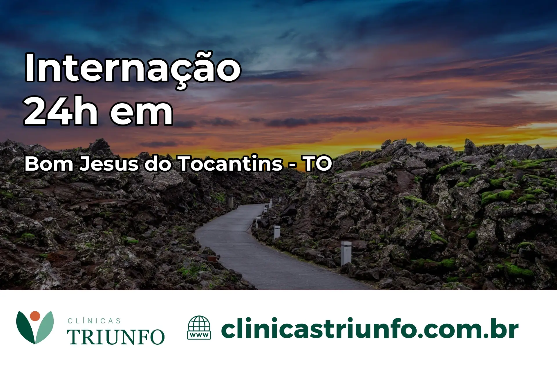 Internação 24 horas em Bom Jesus do Tocantins – TO