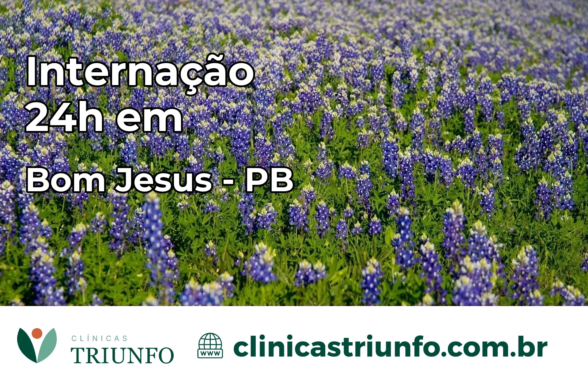 Internação 24 horas em Bom Jesus – PB