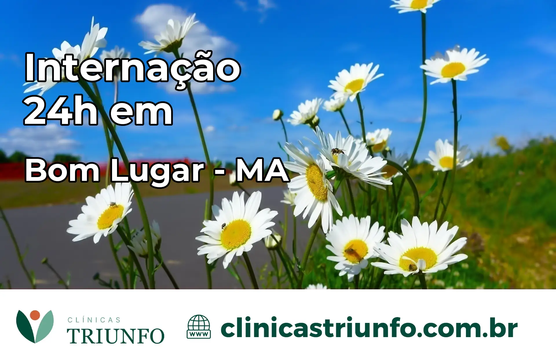 Internação 24 horas em Bom Lugar – MA