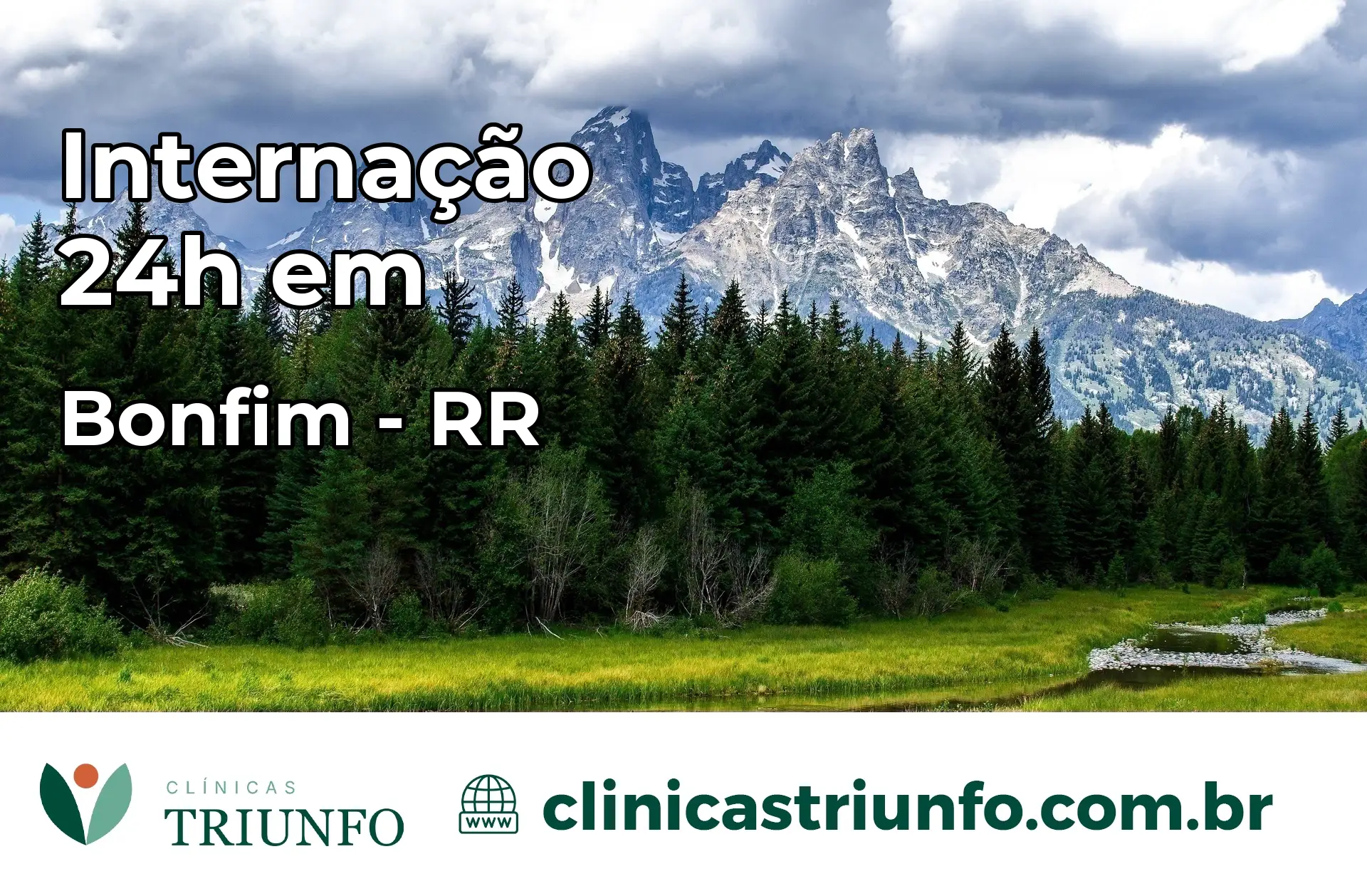 Internação 24 horas em Bonfim – RR