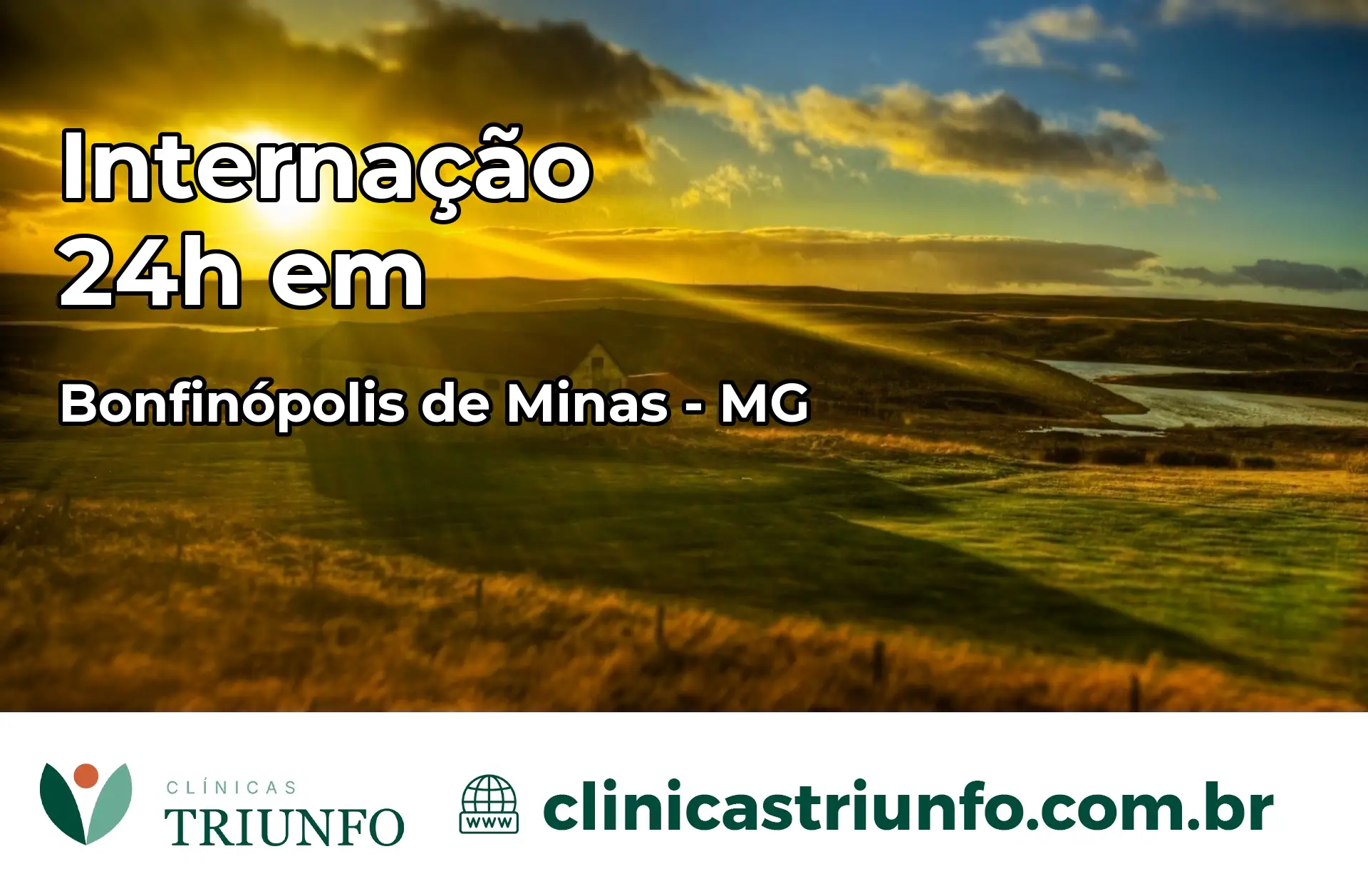 Internação 24 horas em Bonfinópolis de Minas – MG