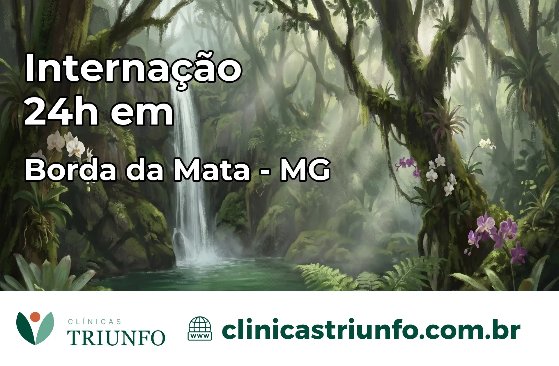 Internação 24 horas em Borda da Mata – MG