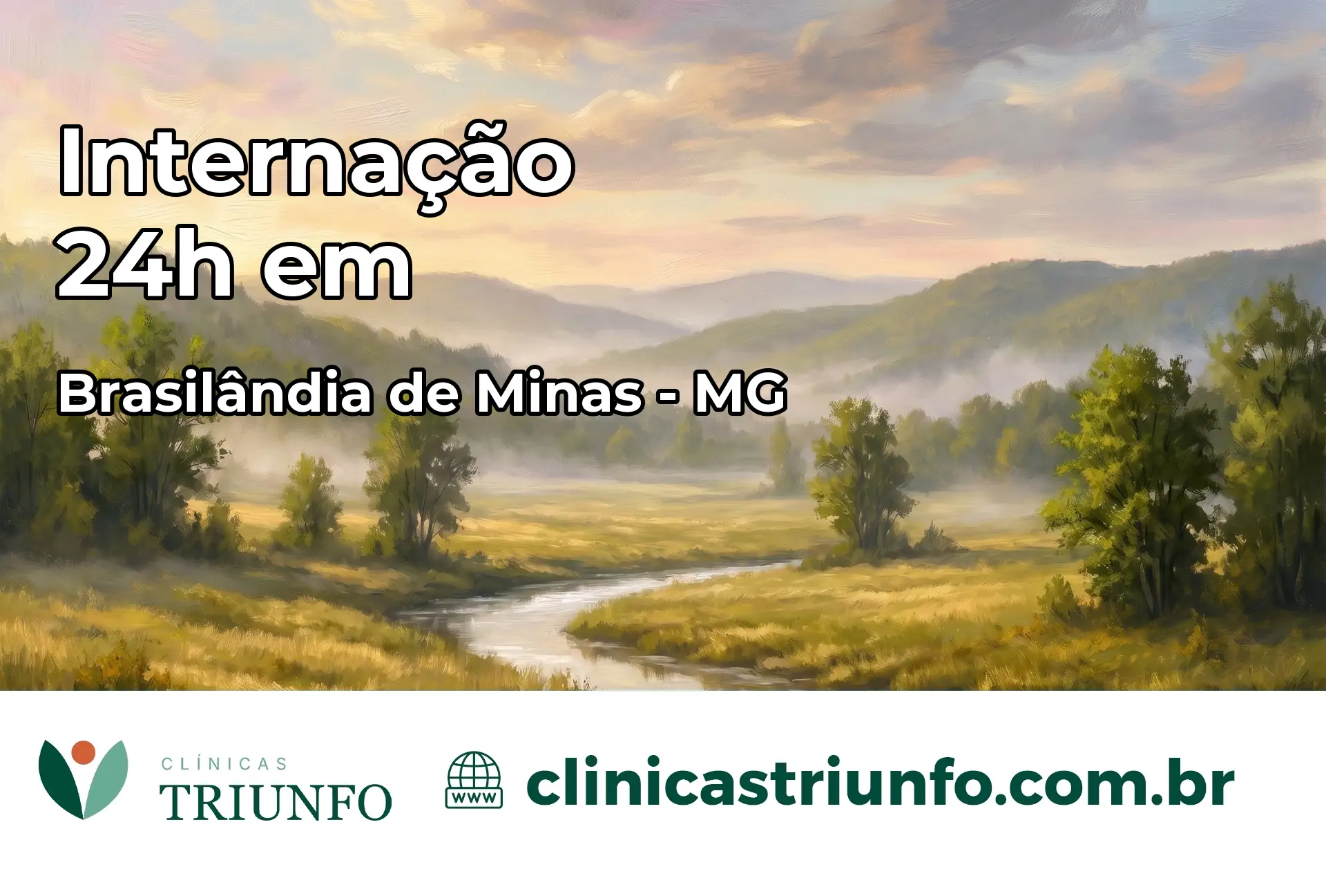 Internação 24 horas em Brasilândia de Minas – MG