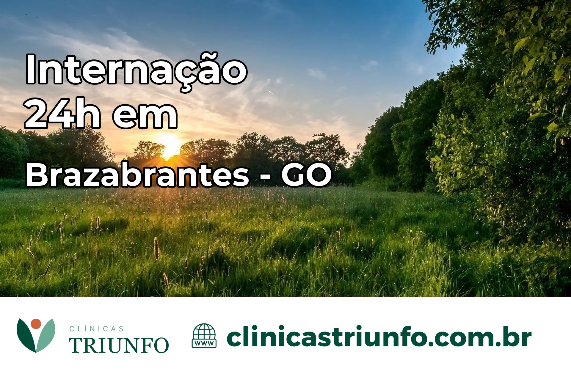 Internação 24 horas em Brazabrantes – GO