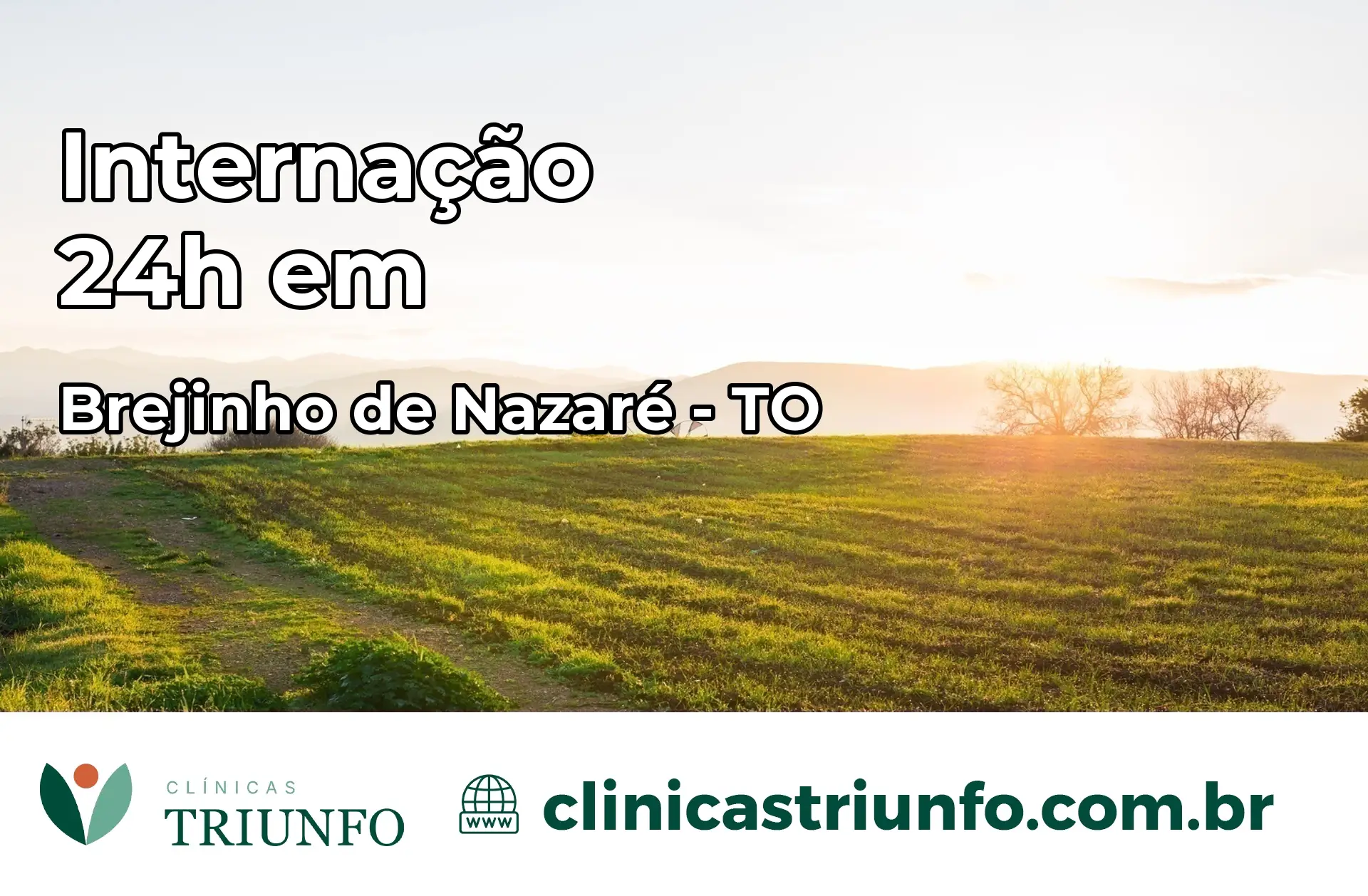 Internação 24 horas em Brejinho de Nazaré – TO