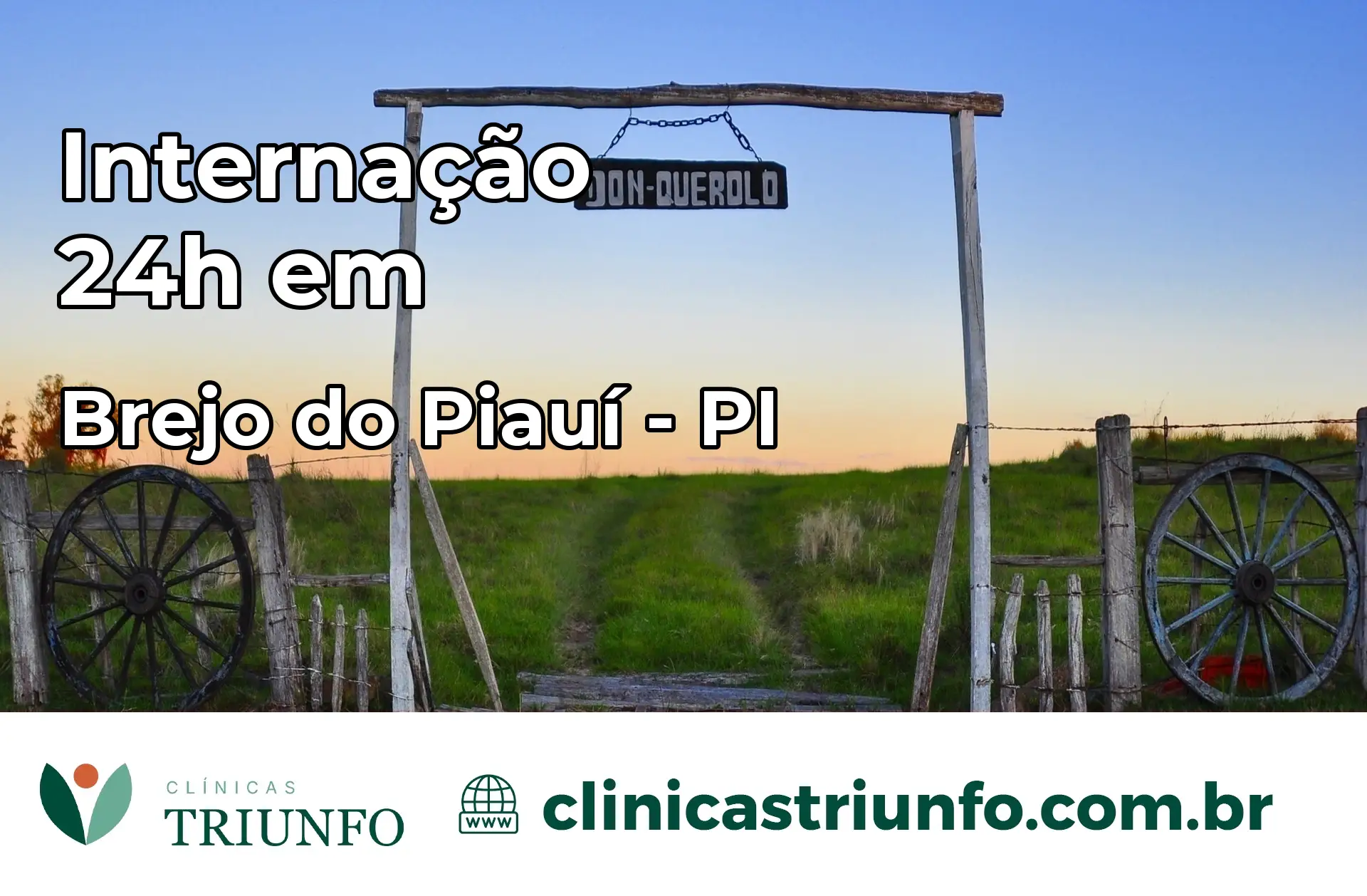 Internação 24 horas em Brejo do Piauí – PI