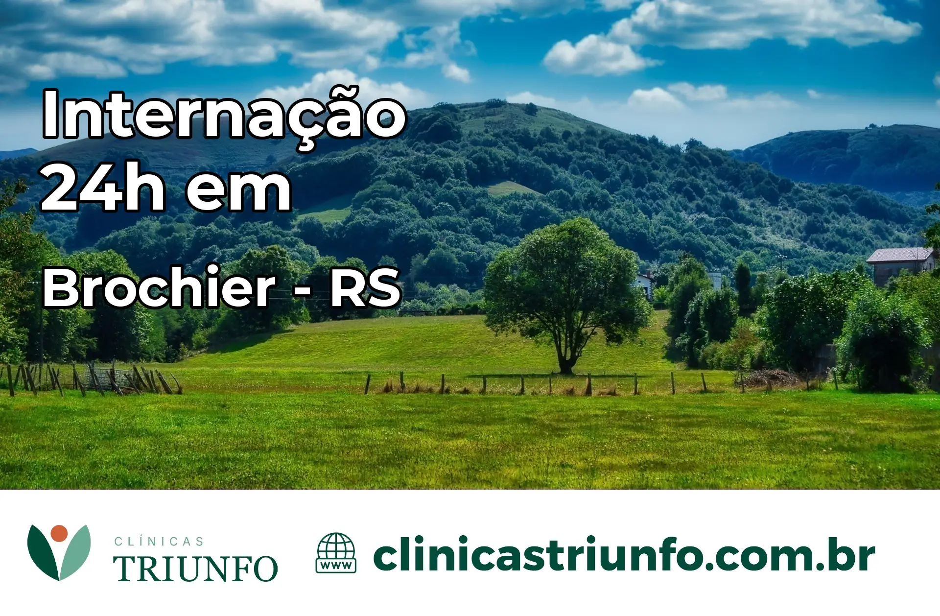 Internação 24 horas em Brochier – RS