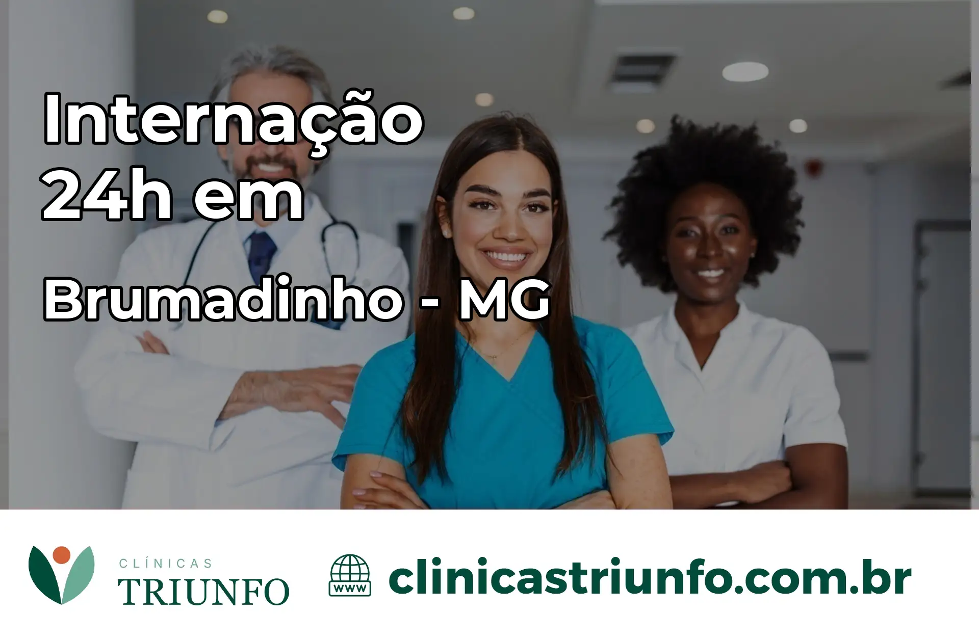 Internação 24 horas em Brumadinho – MG