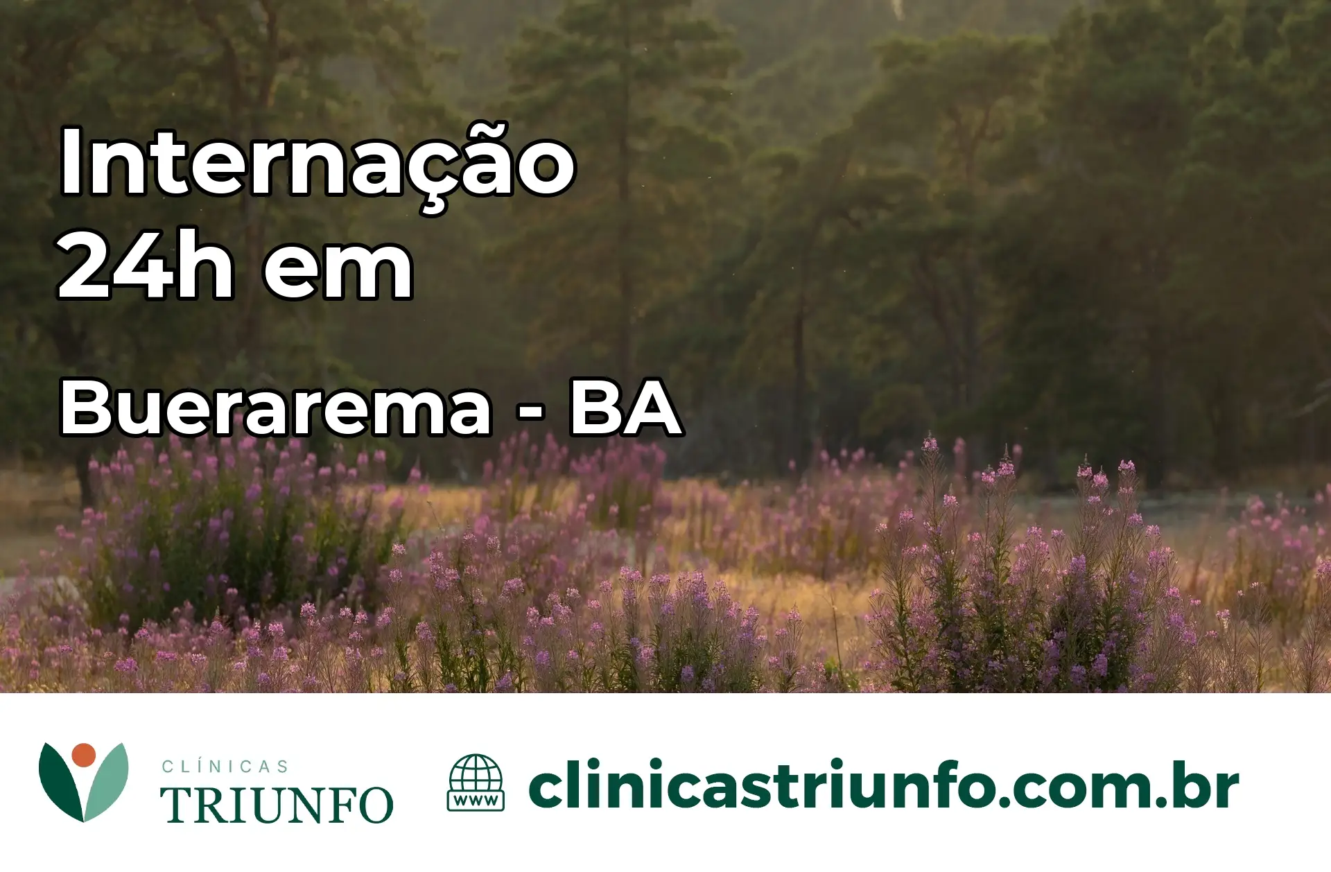Internação 24 horas em Buerarema – BA