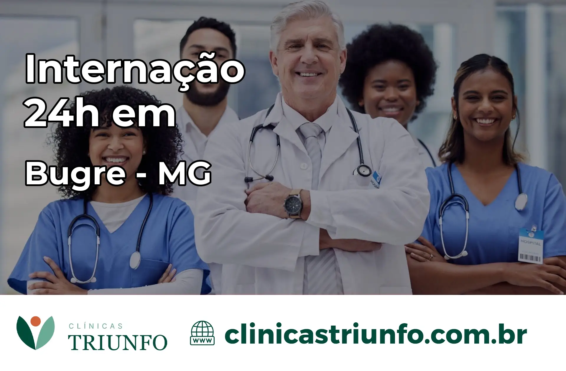 Internação 24 horas em Bugre – MG