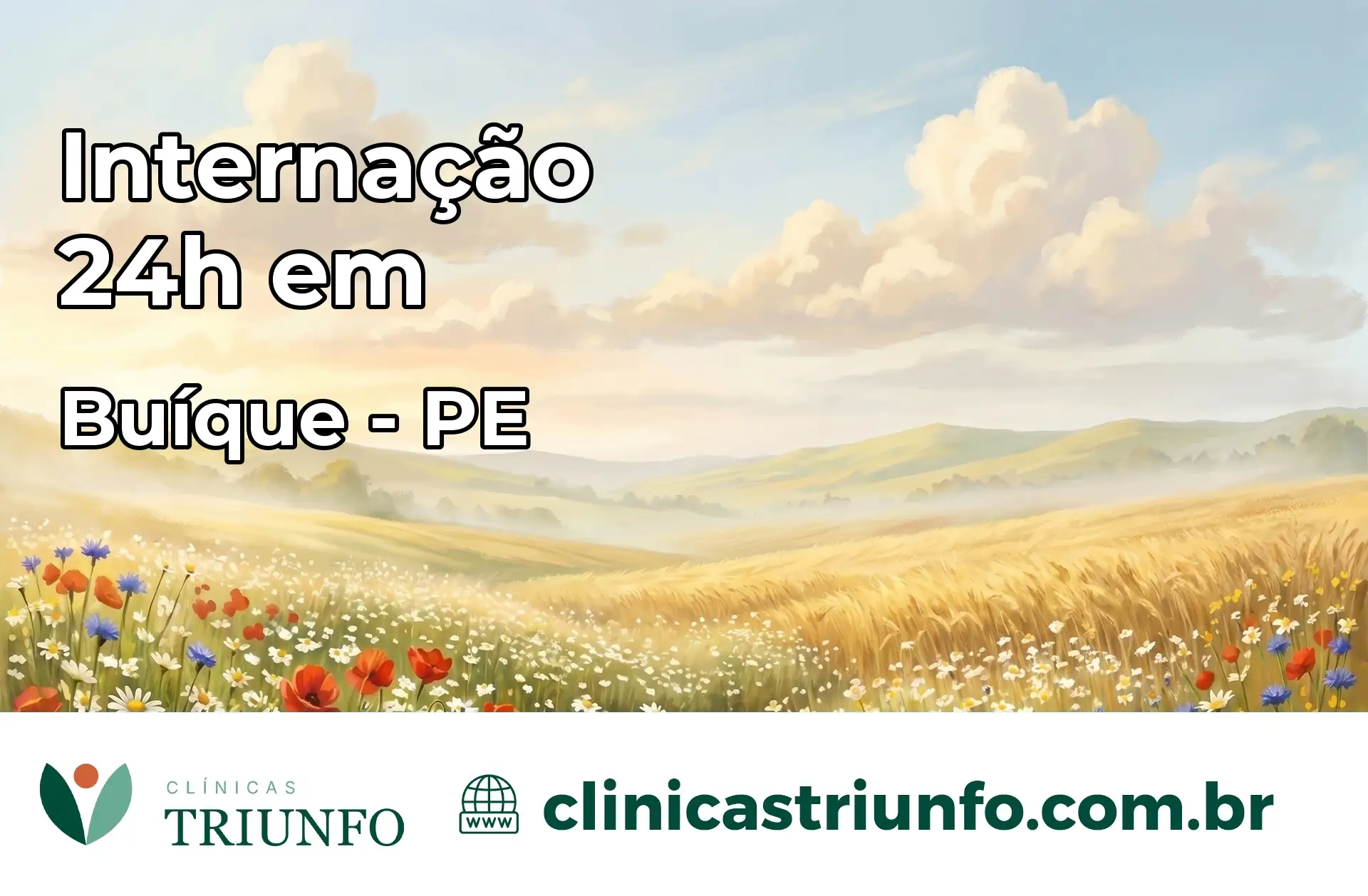 Internação 24 horas em Buíque – PE