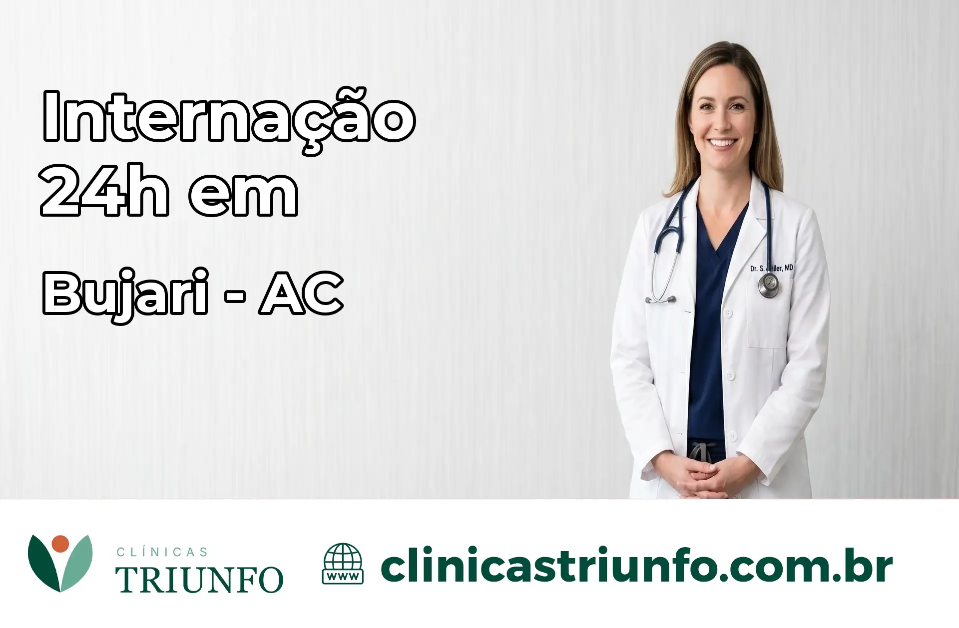 Internação 24 horas em Bujari – AC