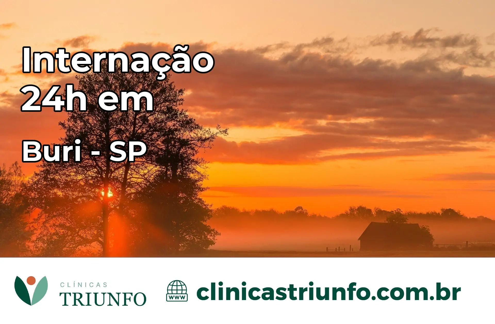 Internação 24 horas em Buri – SP