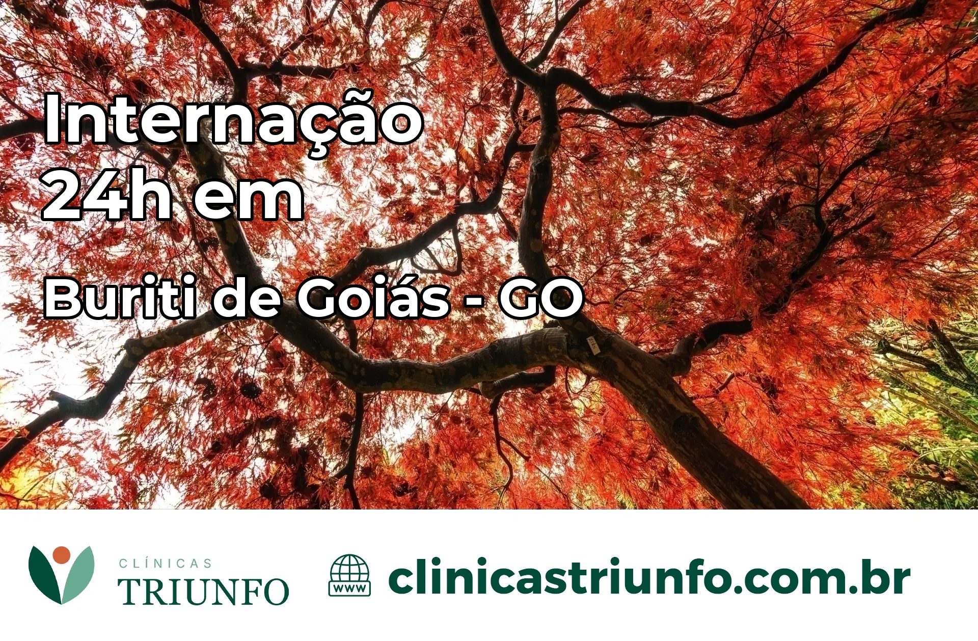 Internação 24 horas em Buriti de Goiás – GO