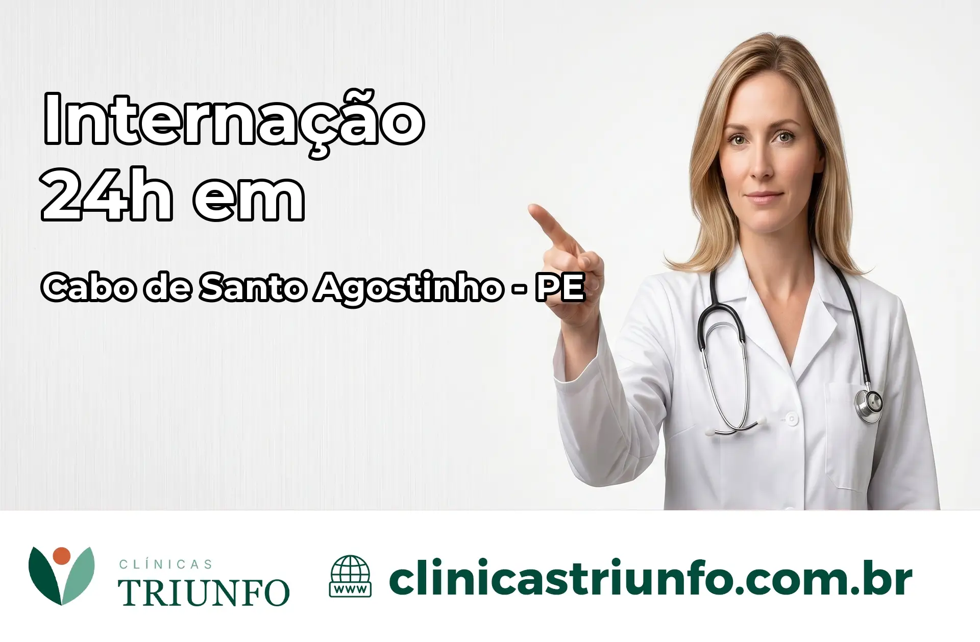 Internação 24 horas em Cabo de Santo Agostinho – PE