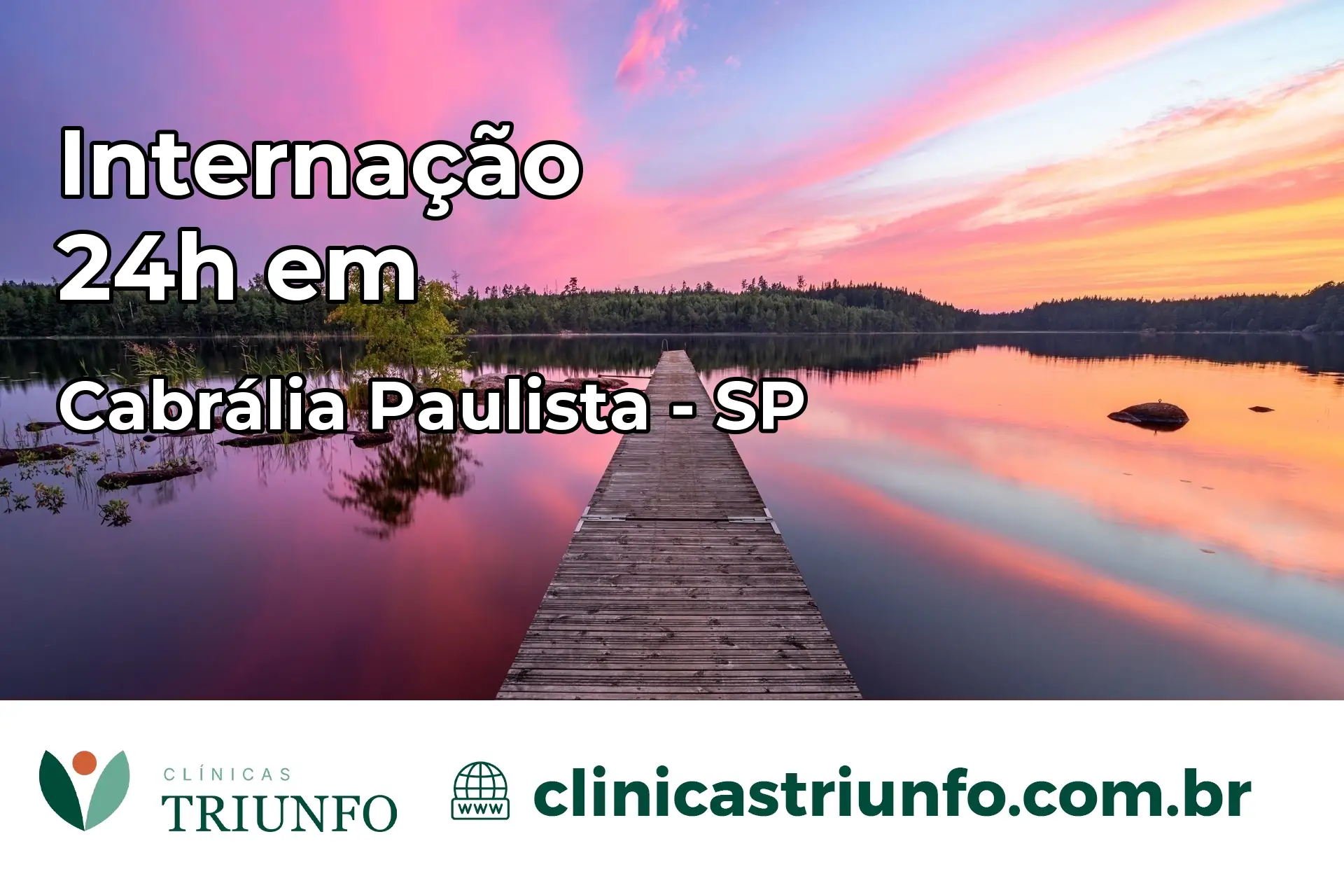 Internação 24 horas em Cabrália Paulista – SP