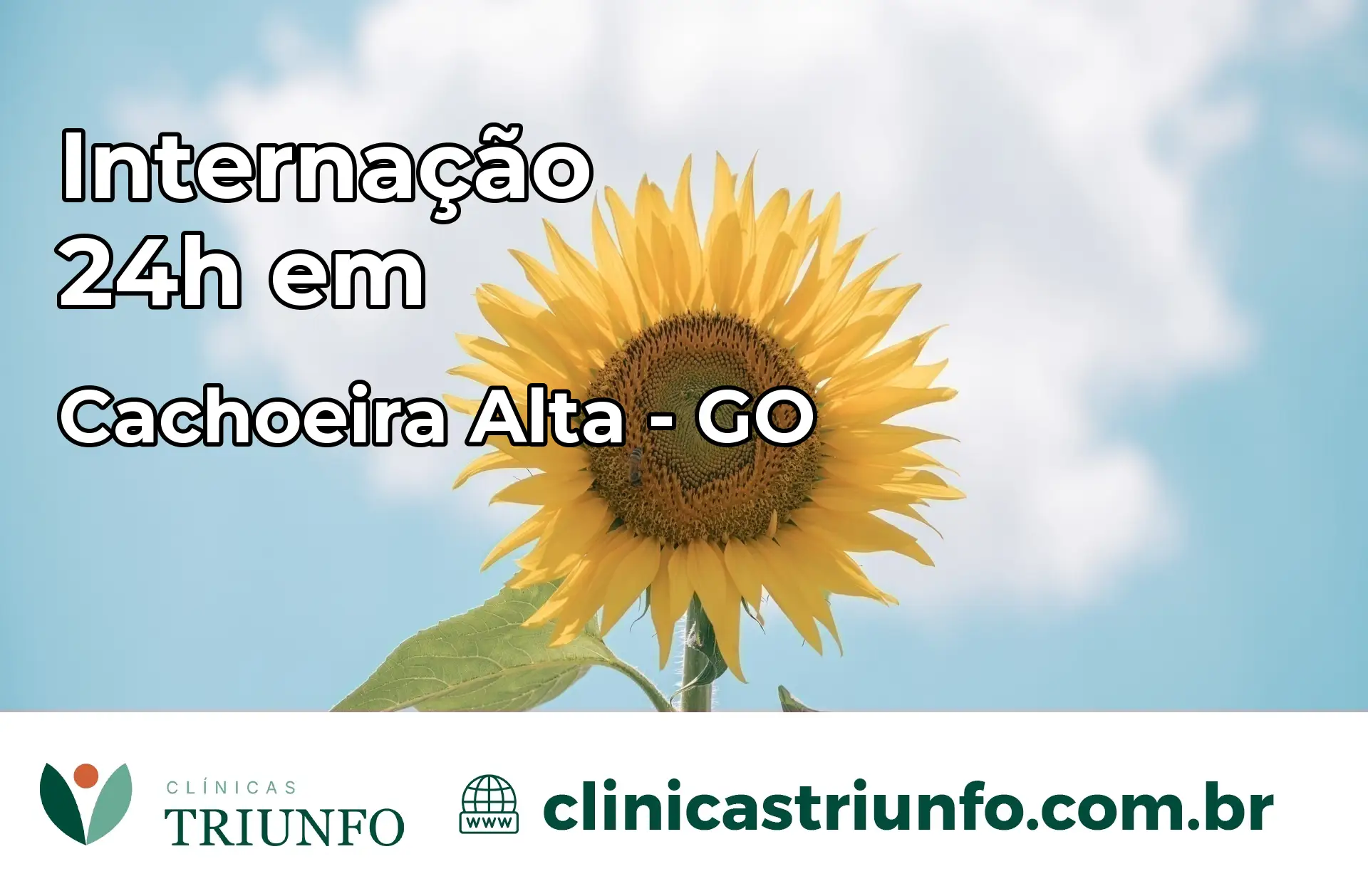 Internação 24 horas em Cachoeira Alta – GO