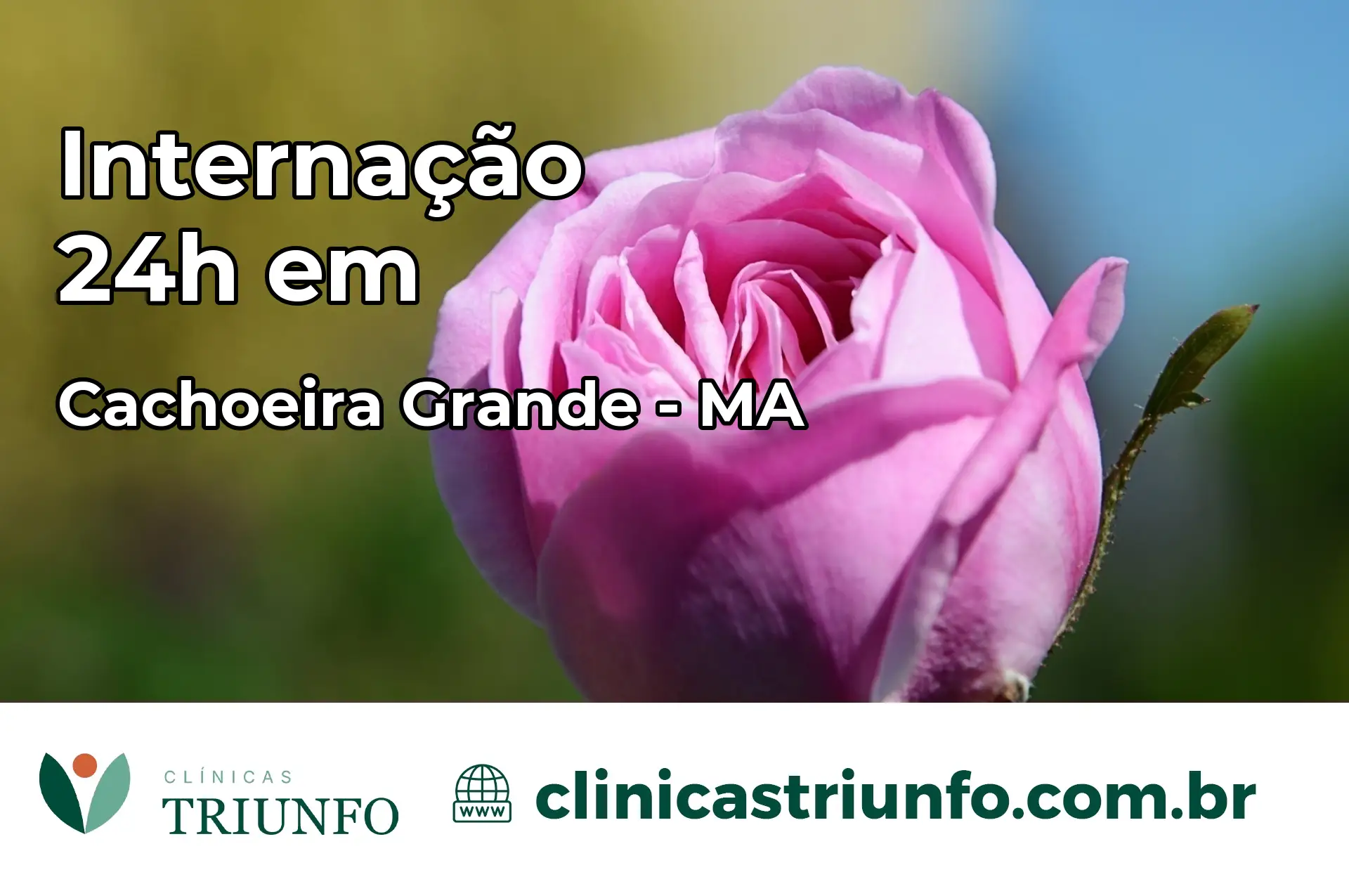 Internação 24 horas em Cachoeira Grande – MA