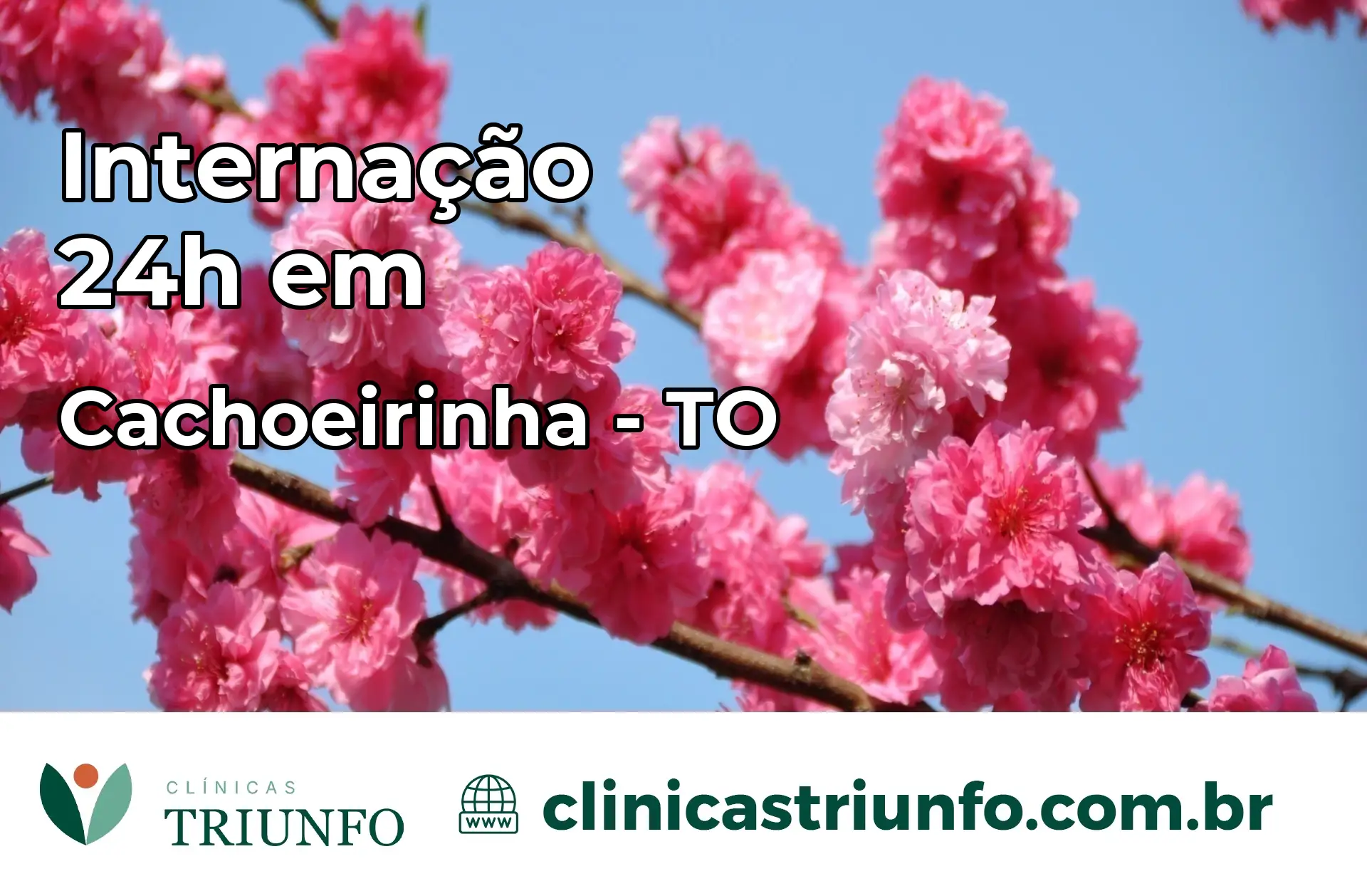 Internação 24 horas em Cachoeirinha – TO