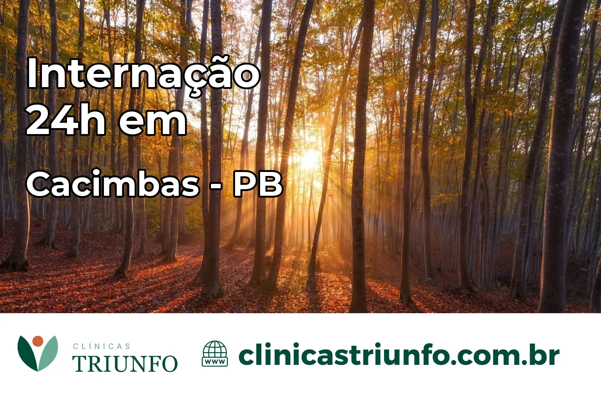 Internação 24 horas em Cacimbas – PB