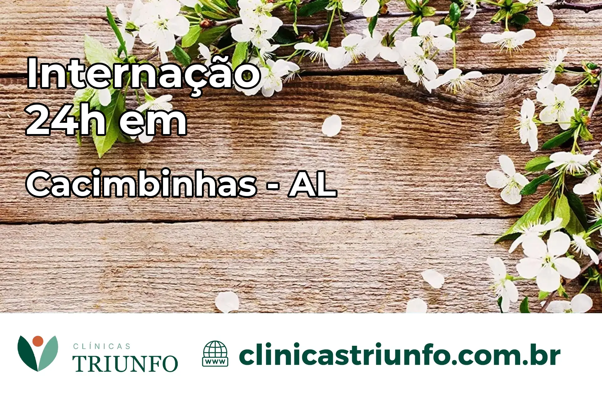 Internação 24 horas em Cacimbinhas – AL