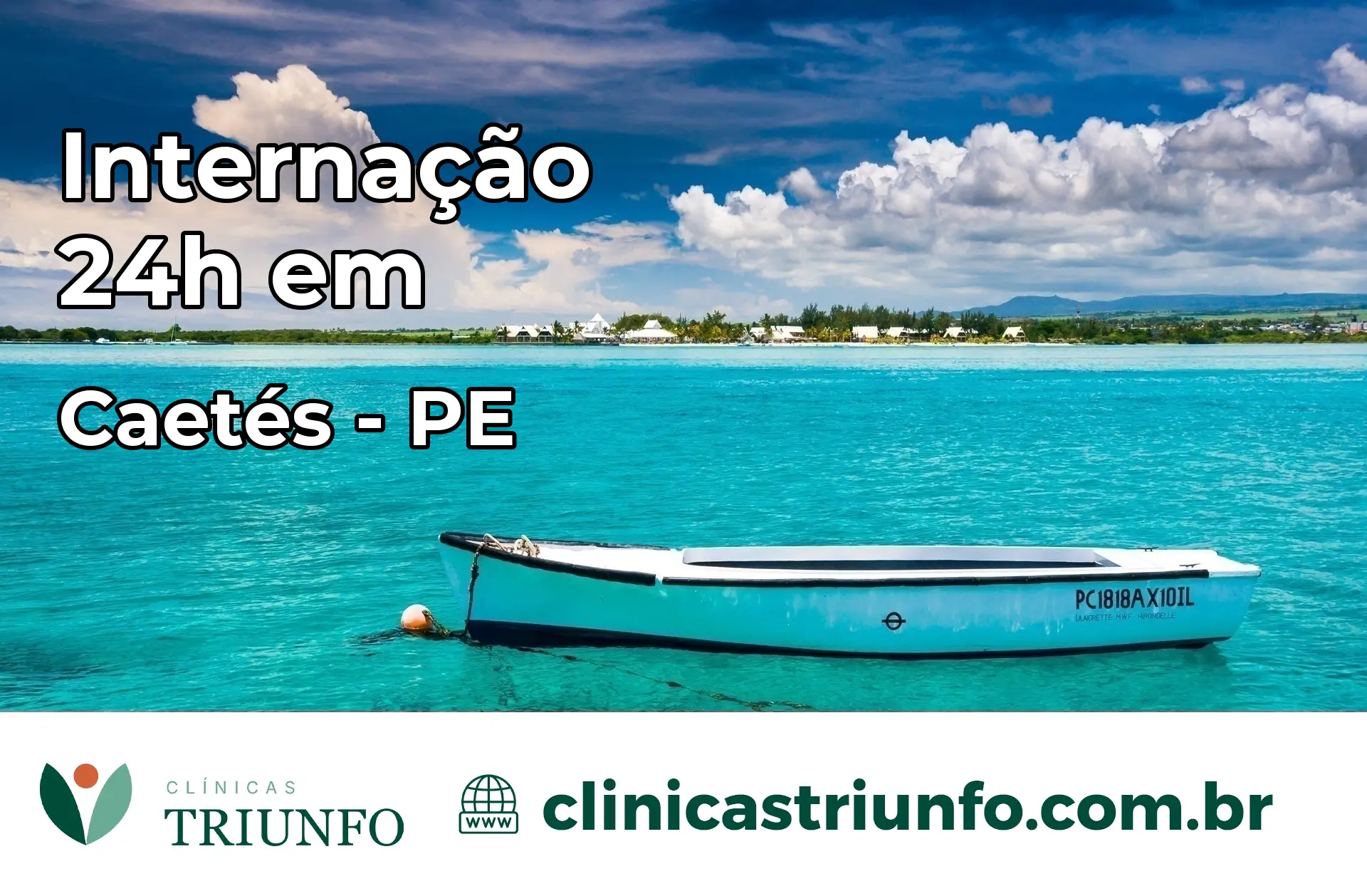 Internação 24 horas em Caetés – PE