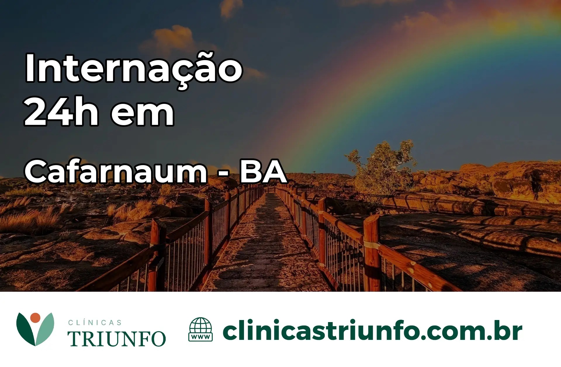 Internação 24 horas em Cafarnaum – BA