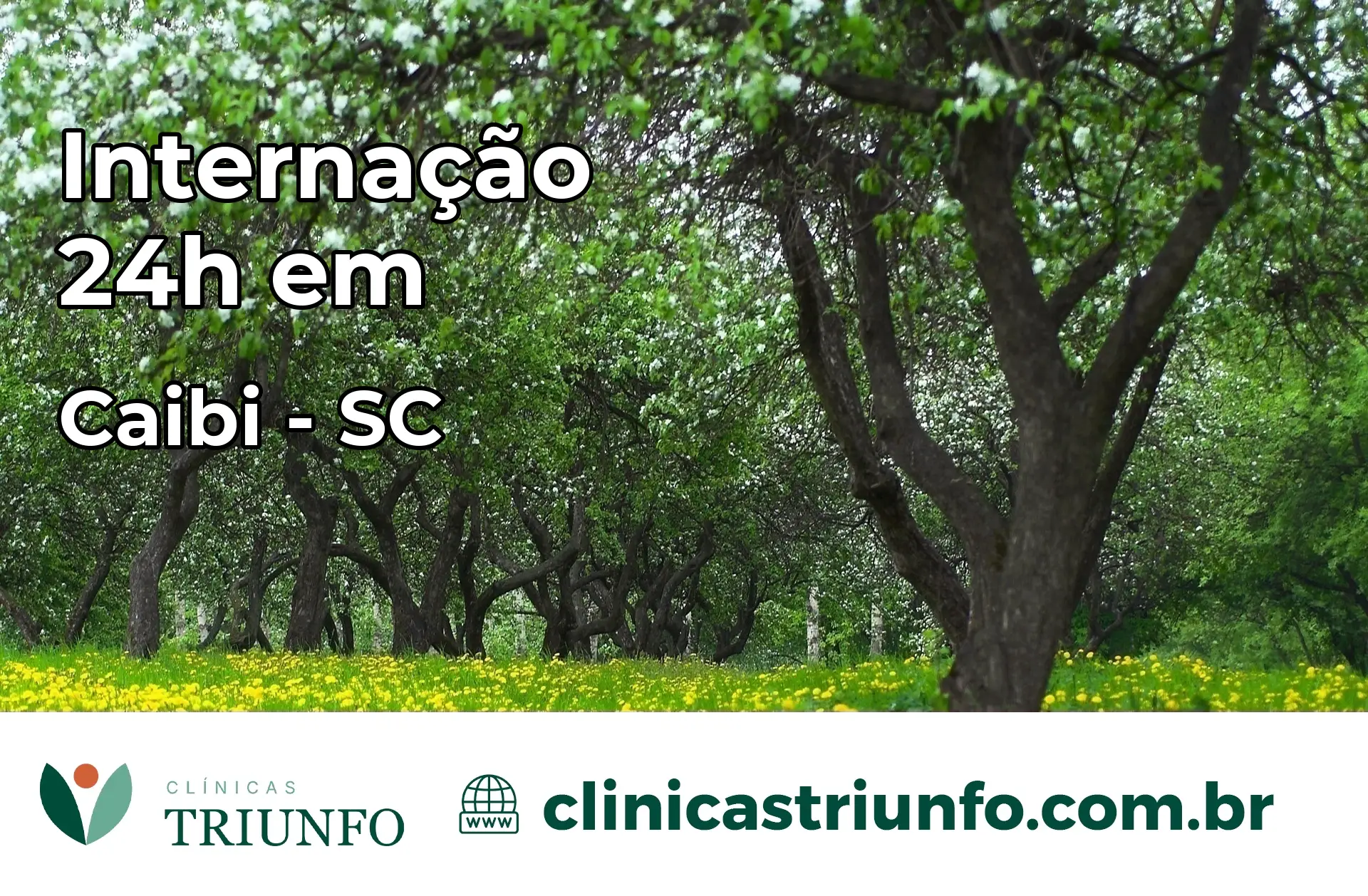 Internação 24 horas em Caibi – SC
