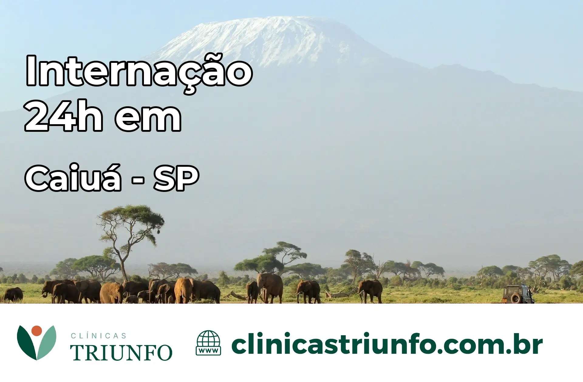 Internação 24 horas em Caiuá – SP