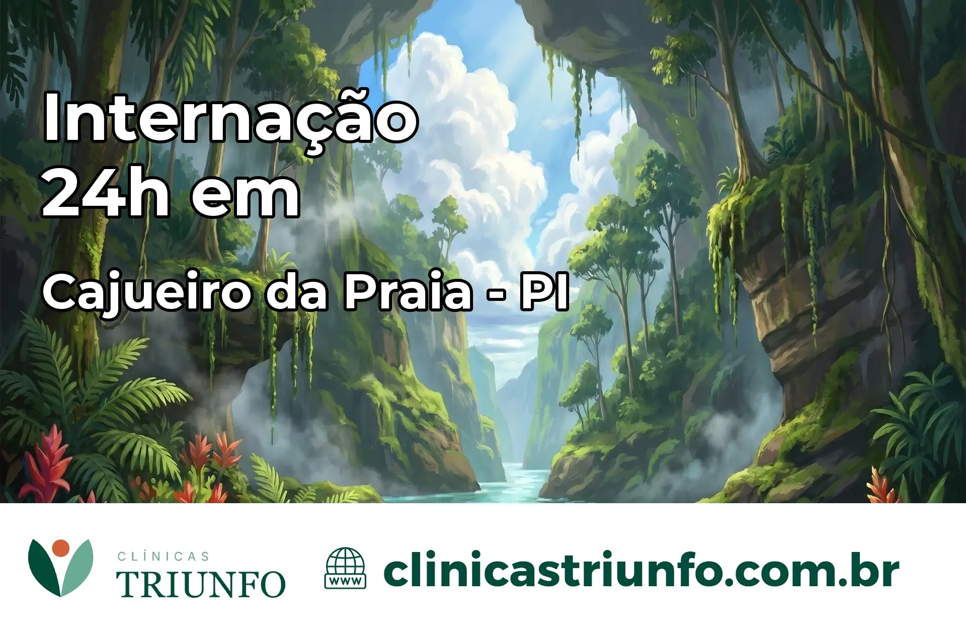 Internação 24 horas em Cajueiro da Praia – PI