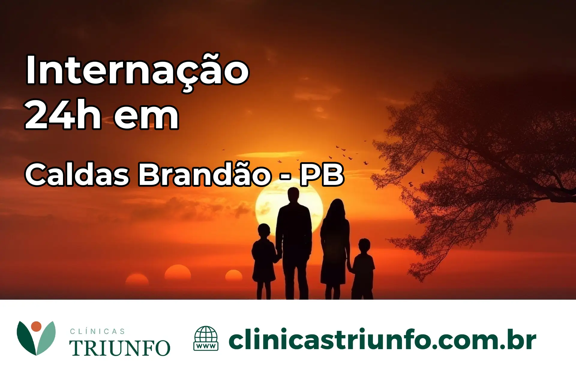 Internação 24 horas em Caldas Brandão – PB