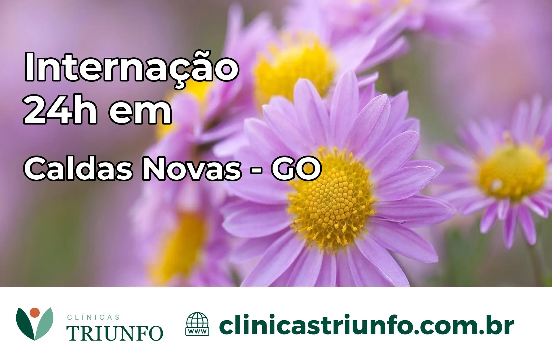 Internação 24 horas em Caldas Novas – GO
