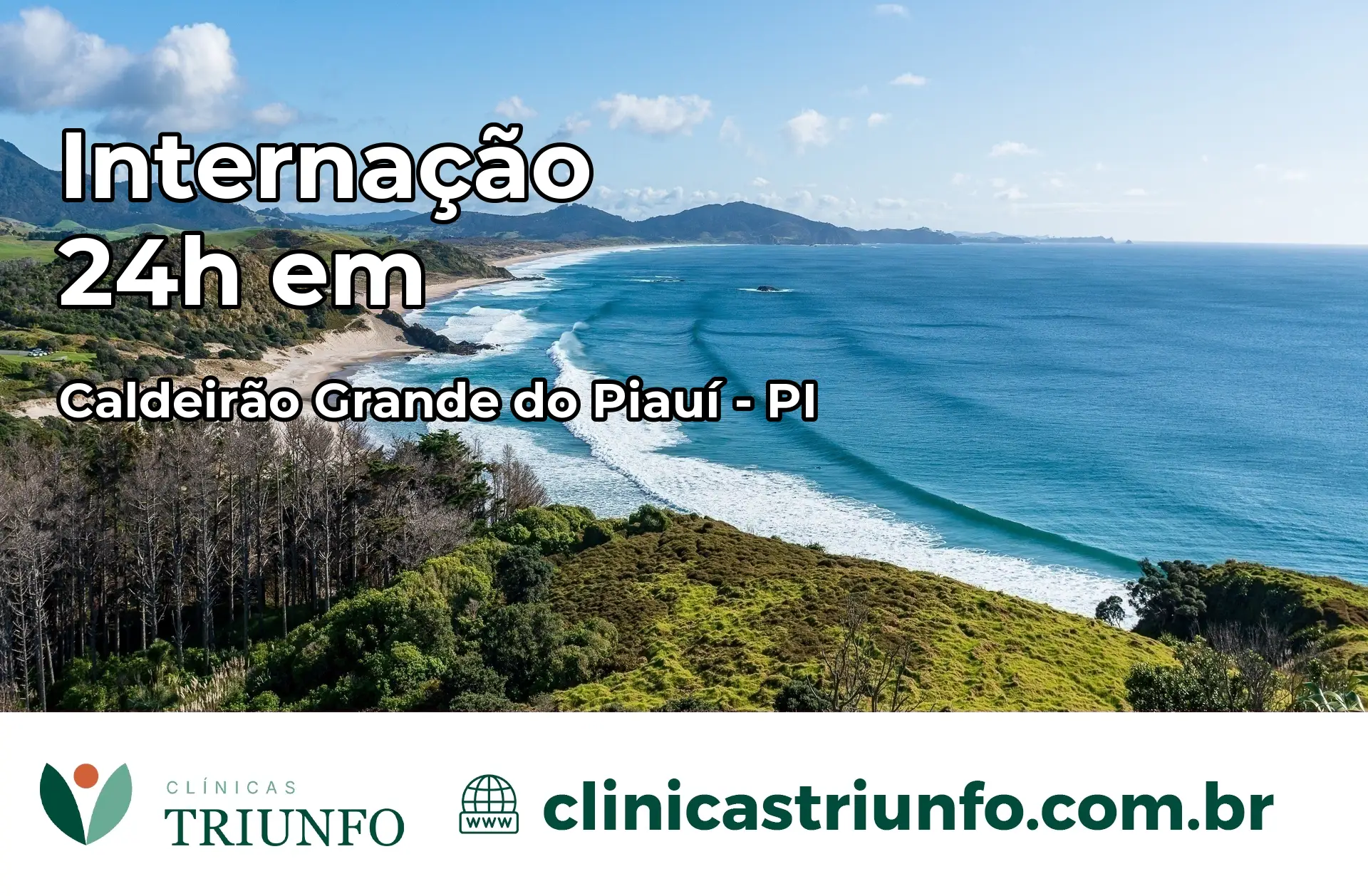 Internação 24 horas em Caldeirão Grande do Piauí – PI