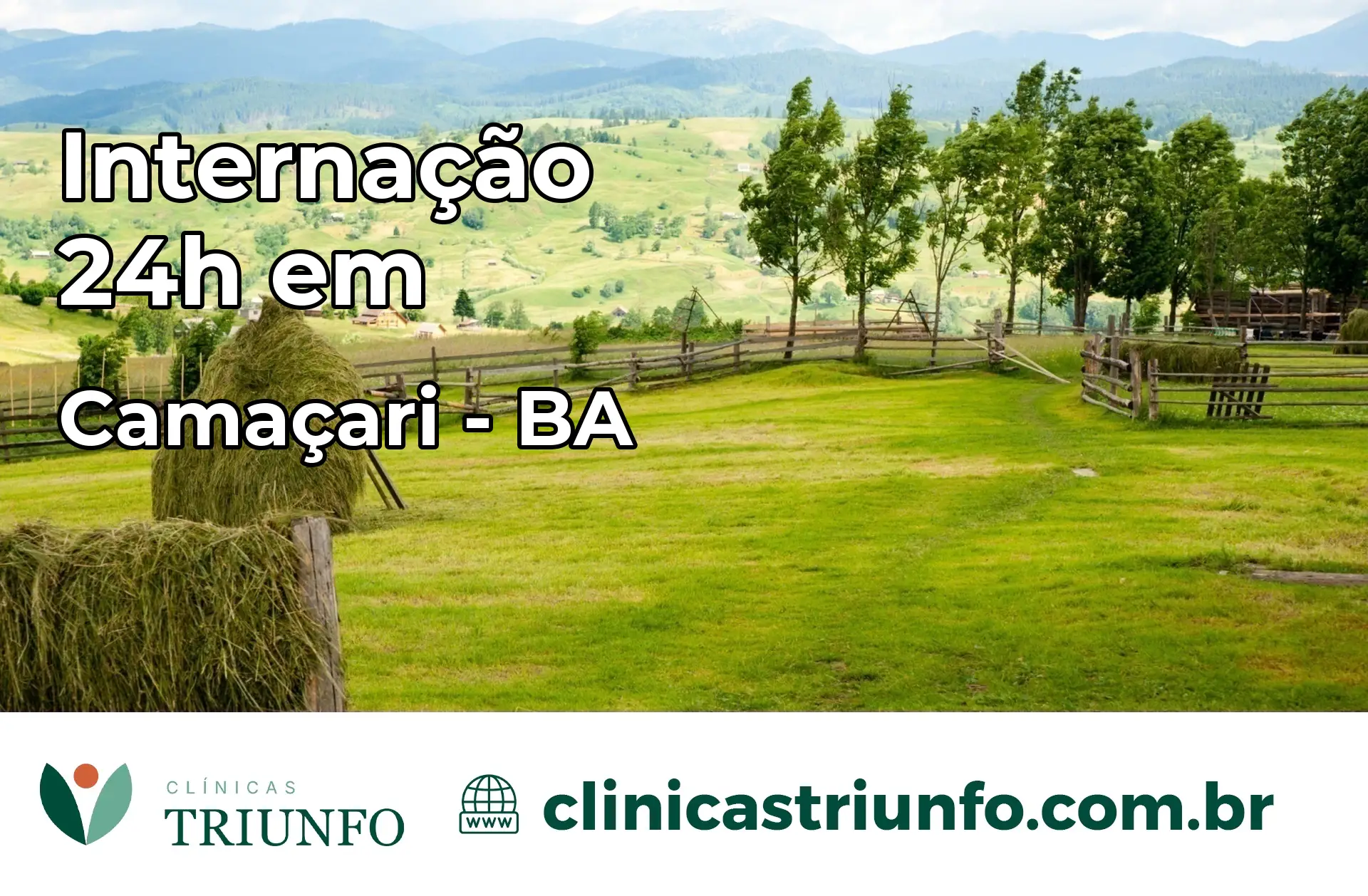 Internação 24 horas em Camaçari – BA