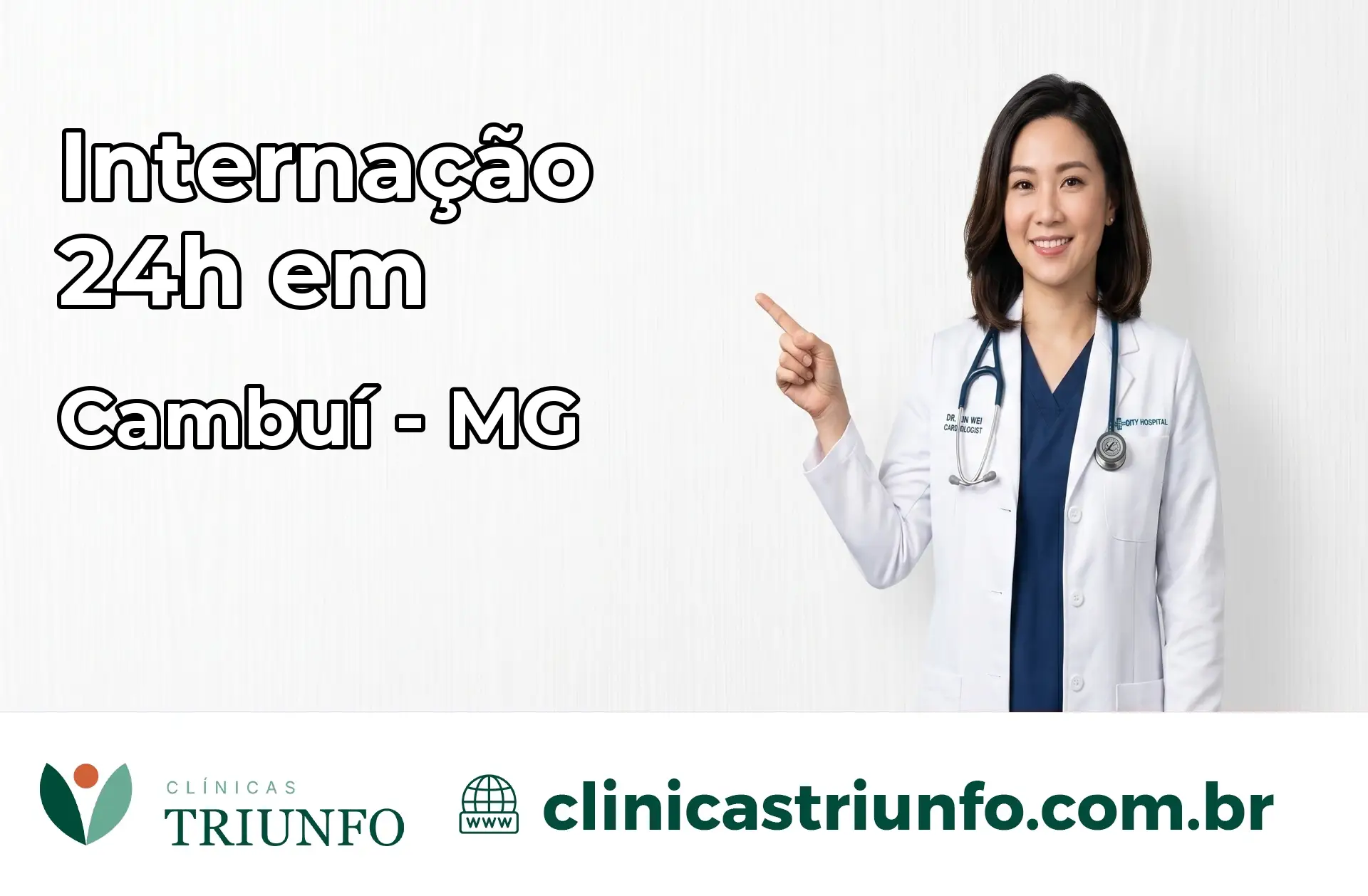 Internação 24 horas em Cambuí – MG