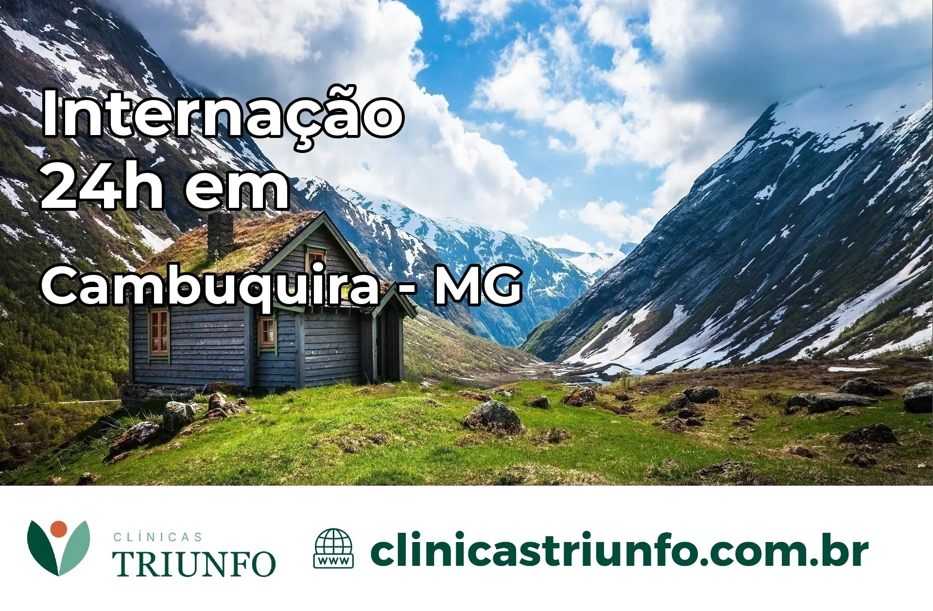 Internação 24 horas em Cambuquira – MG