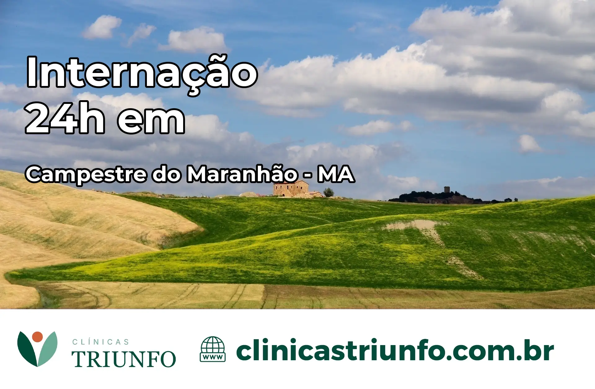 Internação 24 horas em Campestre do Maranhão – MA