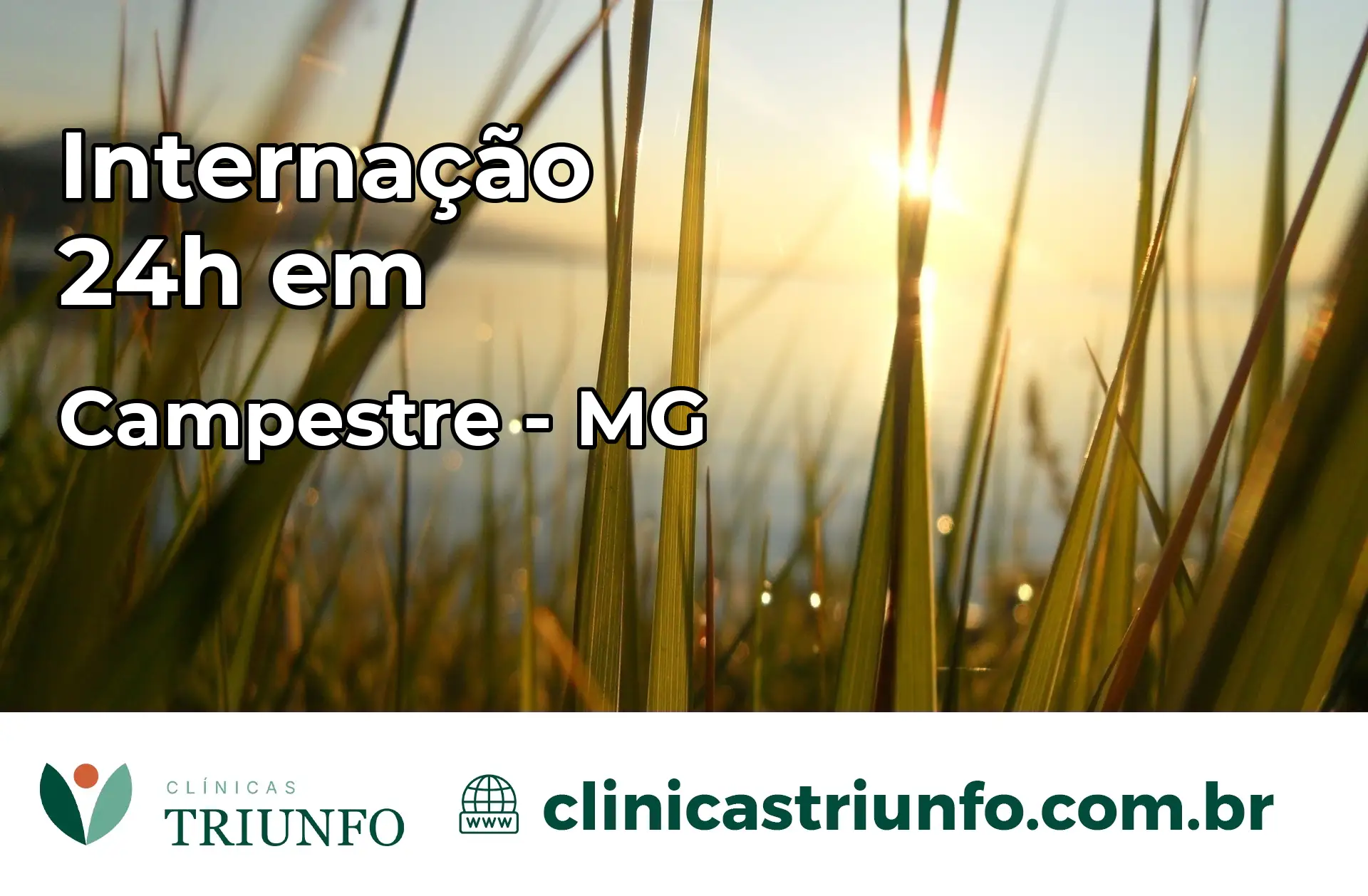 Internação 24 horas em Campestre – MG