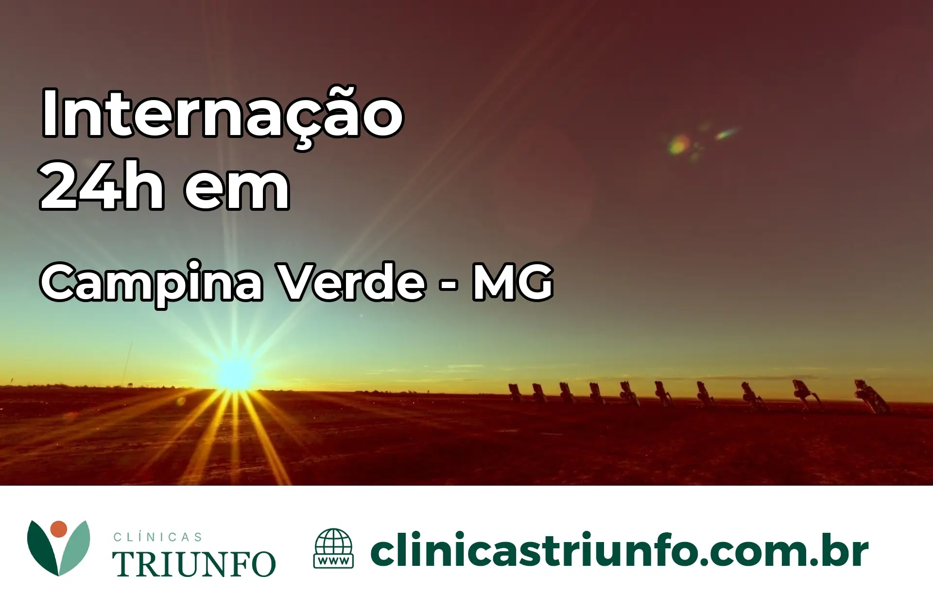 Internação 24 horas em Campina Verde – MG