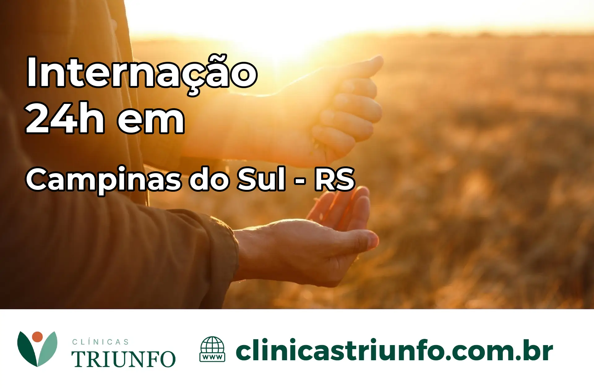 Internação 24 horas em Campinas do Sul – RS