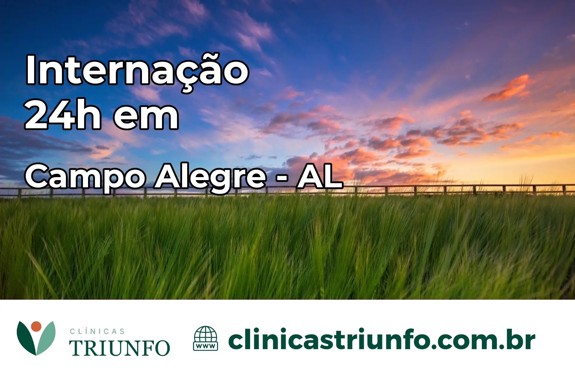Internação 24 horas em Campo Alegre – AL