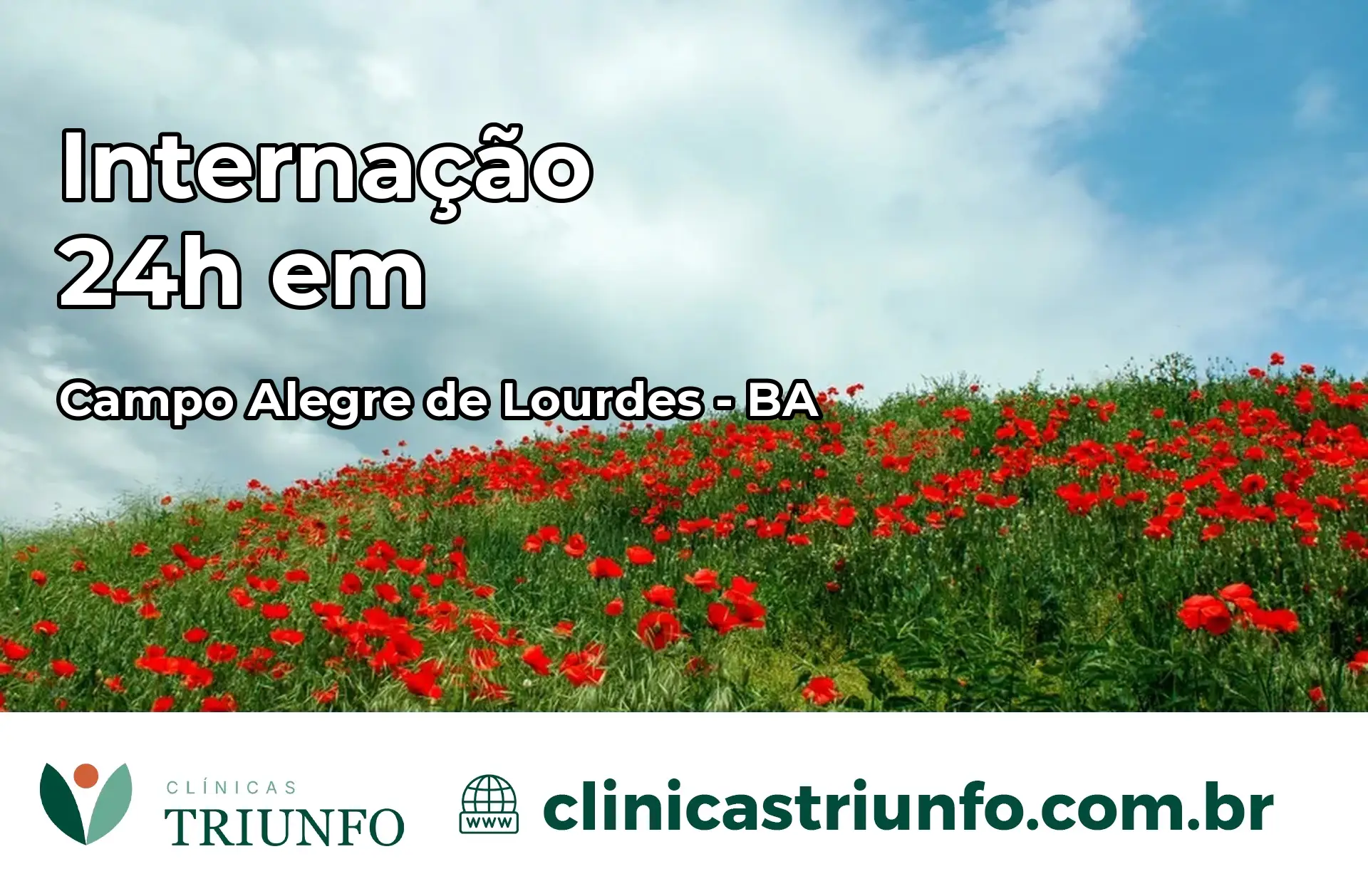 Internação 24 horas em Campo Alegre de Lourdes – BA