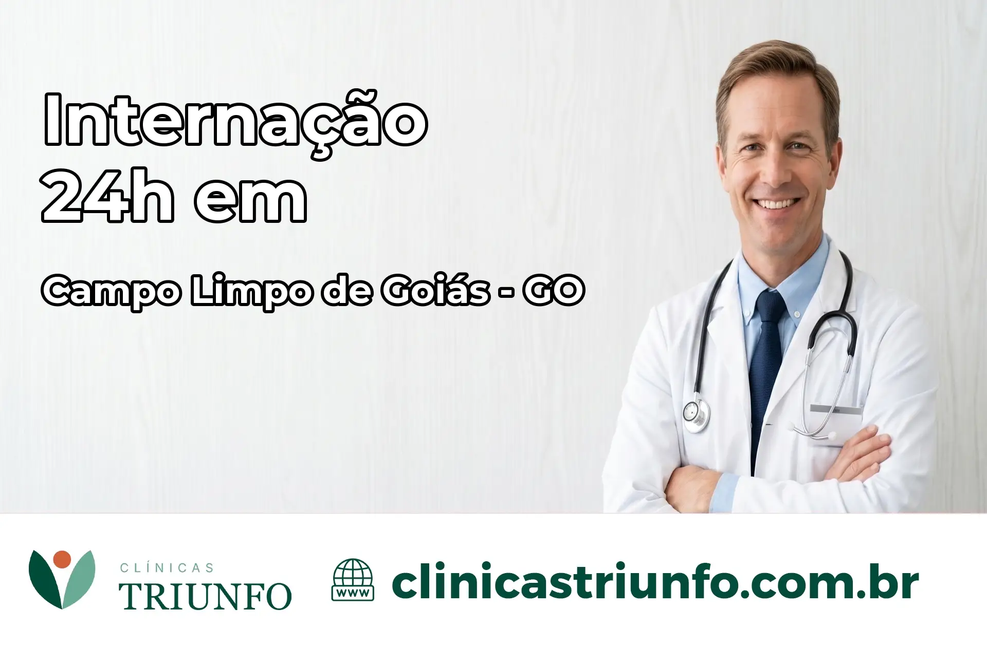 Internação 24 horas em Campo Limpo de Goiás – GO