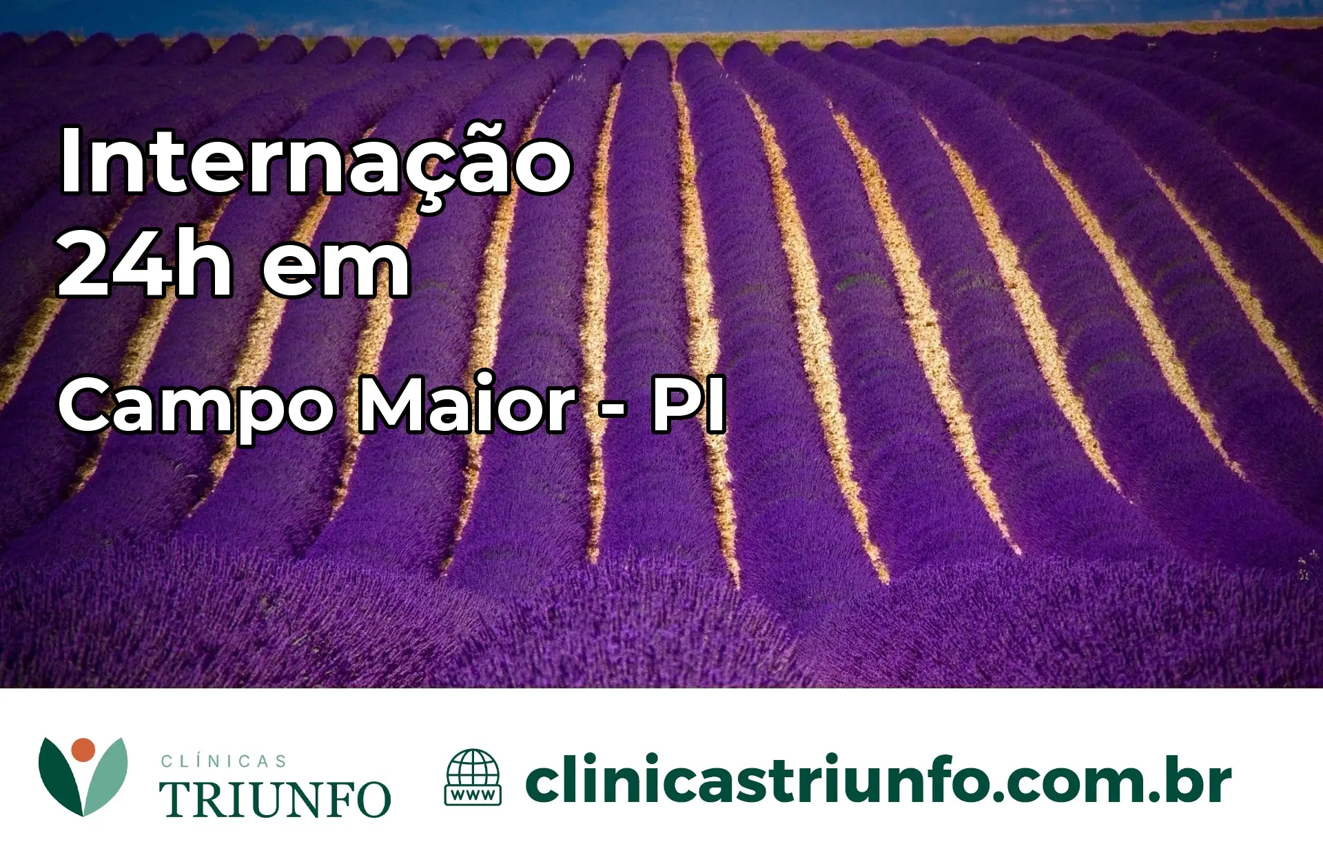 Internação 24 horas em Campo Maior – PI