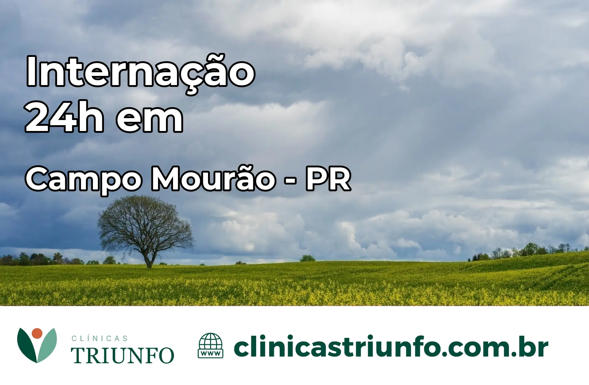 Internação 24 horas em Campo Mourão – PR
