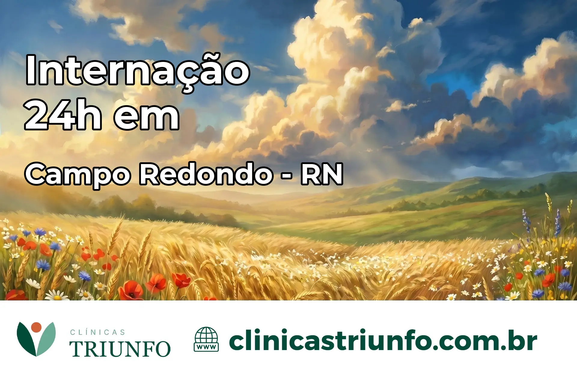 Internação 24 horas em Campo Redondo – RN